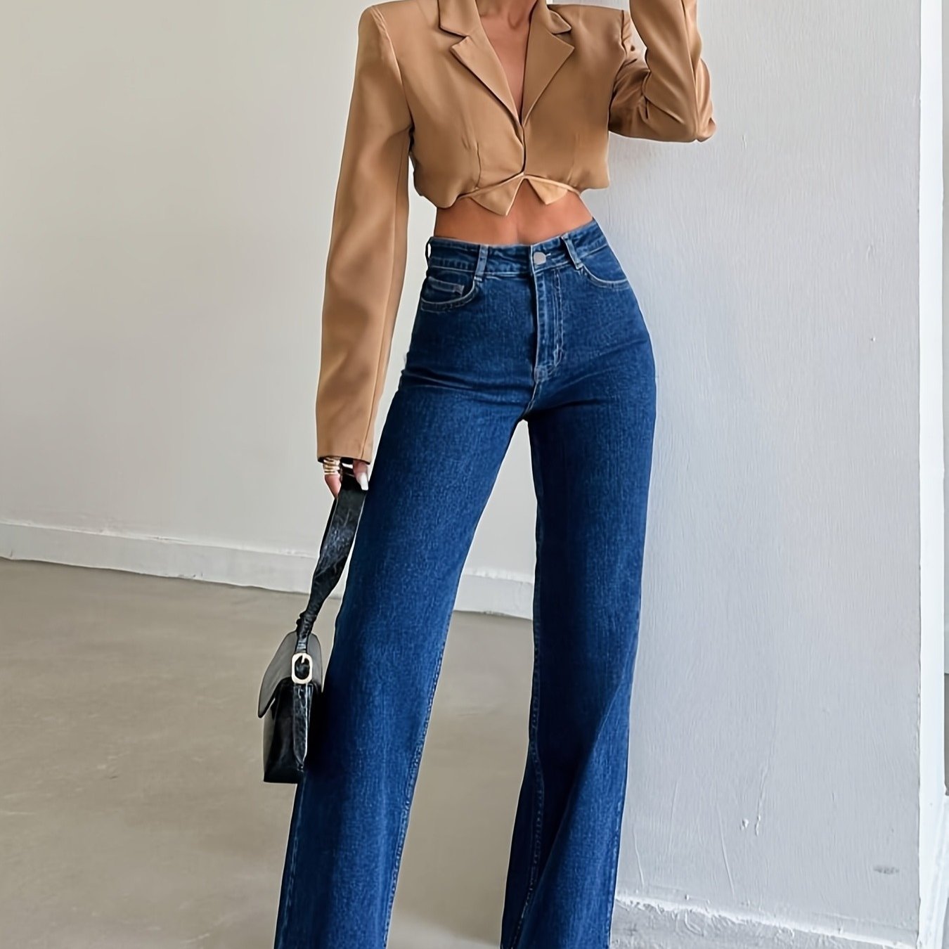 WL Atelier | Retro Loose-Fit Stretch Denim Pants