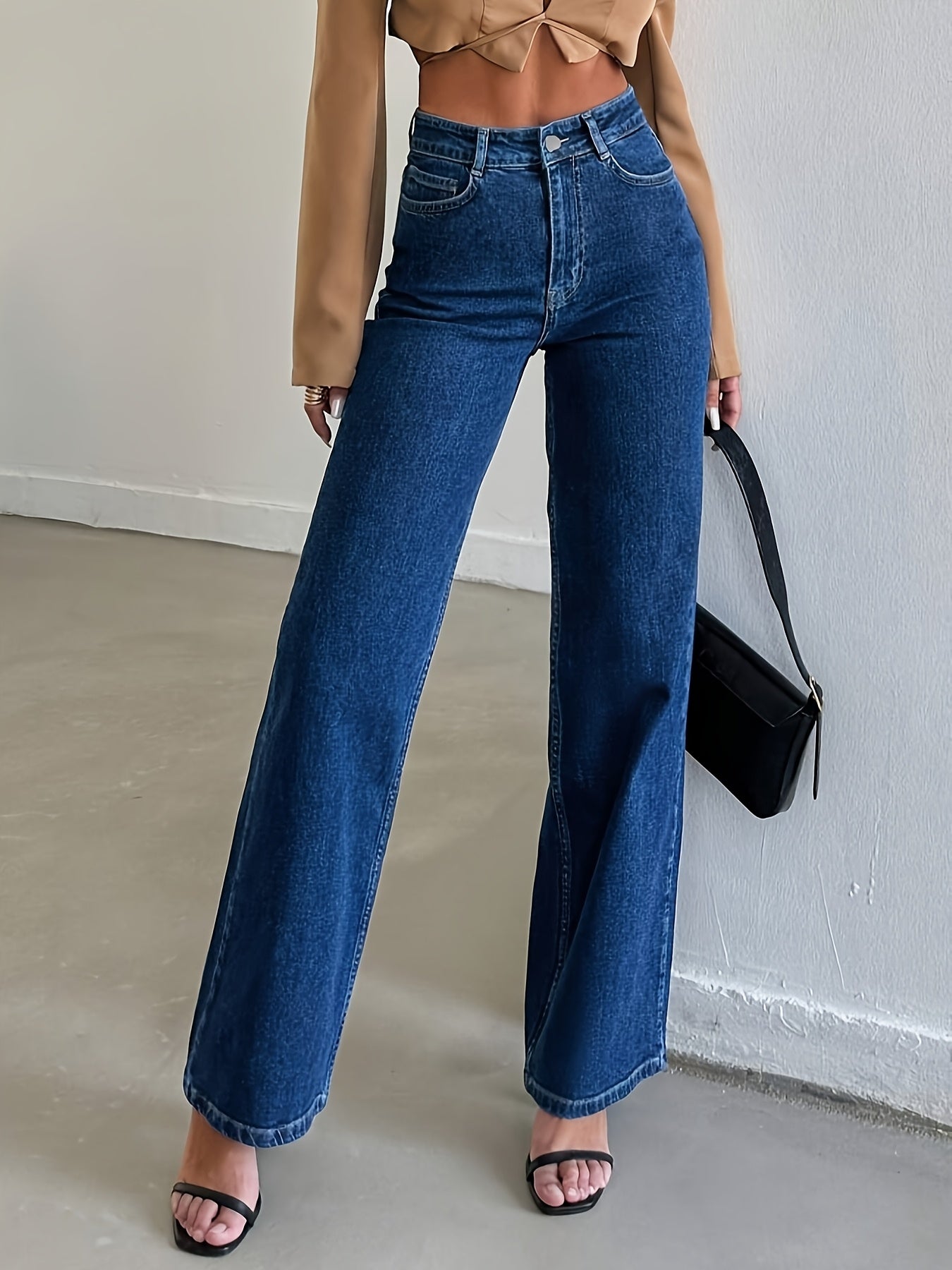 WL Atelier | Retro Loose-Fit Stretch Denim Pants