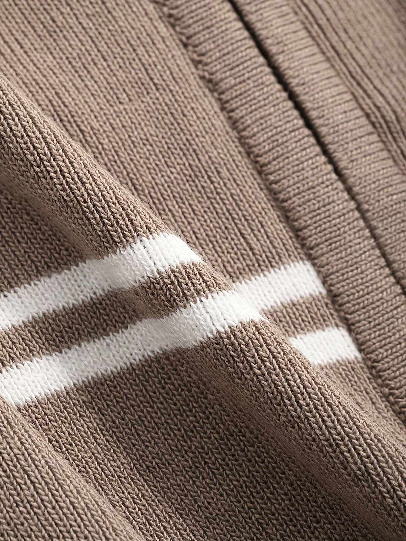 WL Atelier | Fashionable Half-Zip Knit Sweater