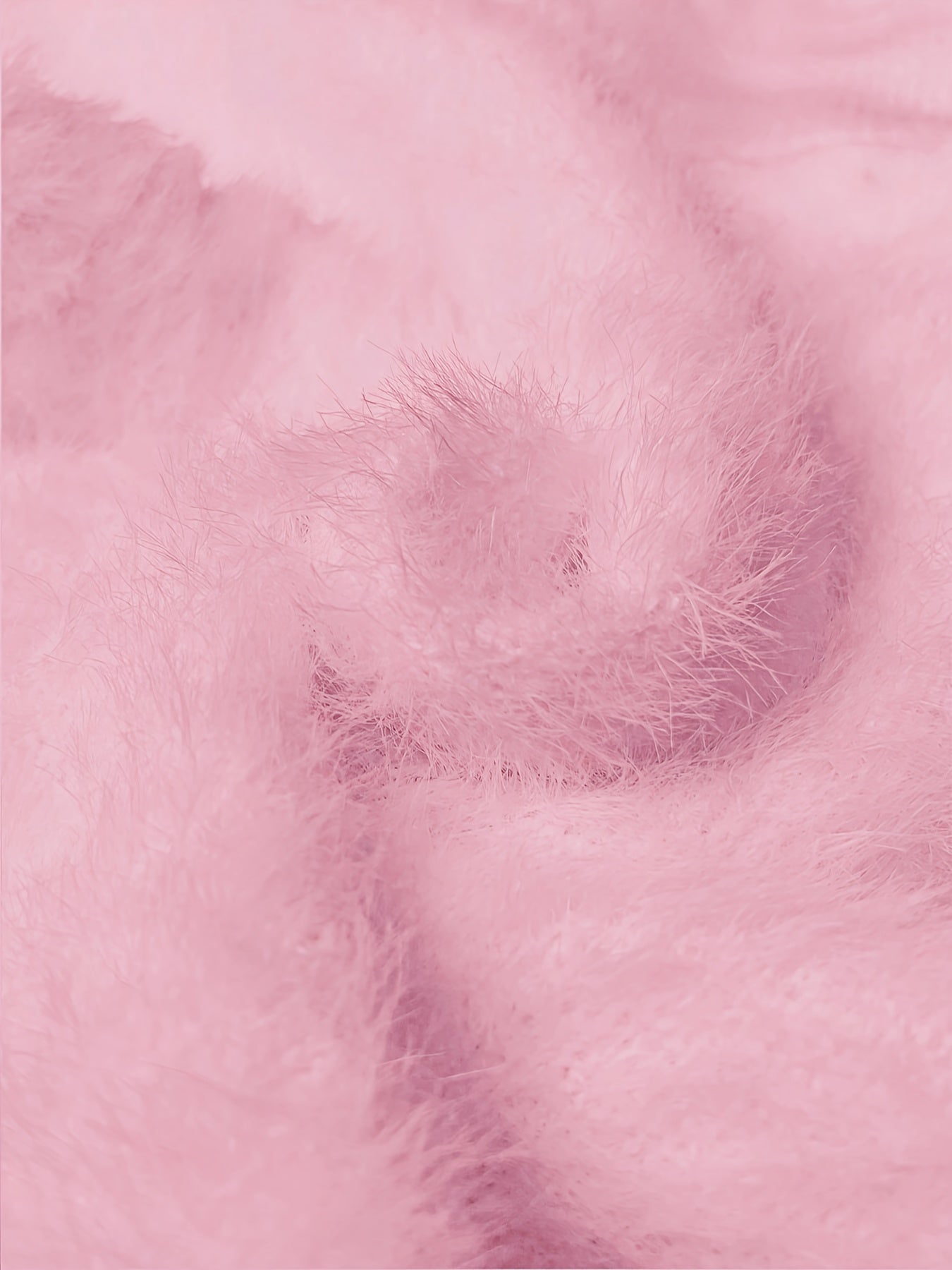 WL Atelier | Cozy Pink High-Neck Fleece-Lined Sweater