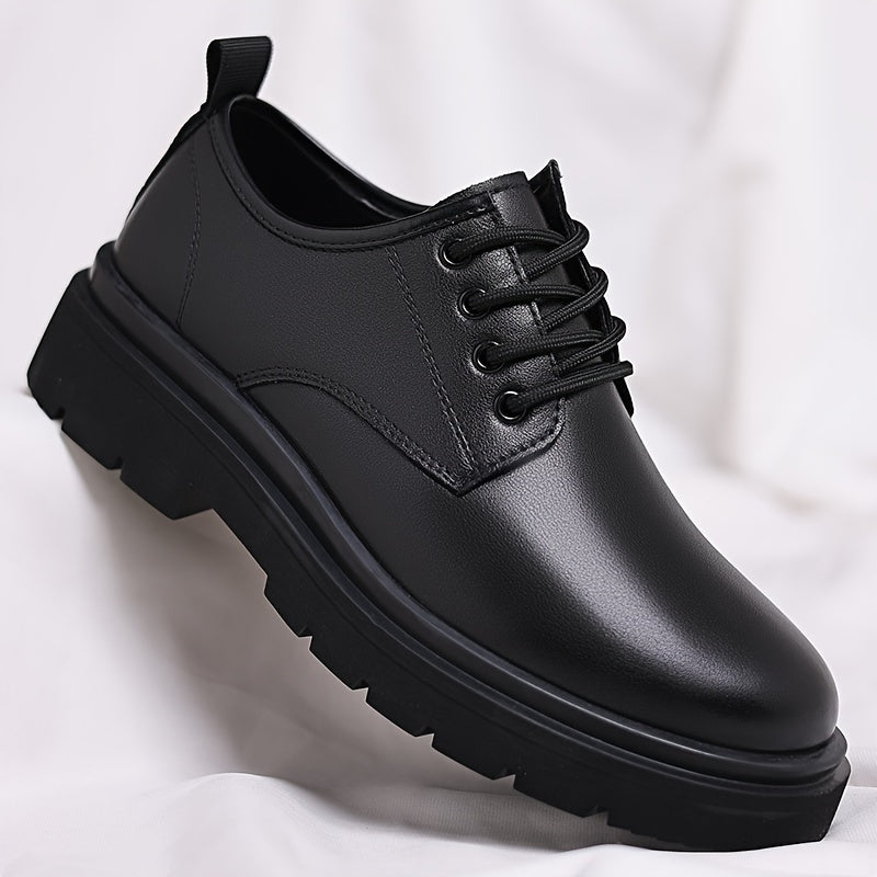 WL Atelier Men | Classic Black Lace-Up Dress Shoes