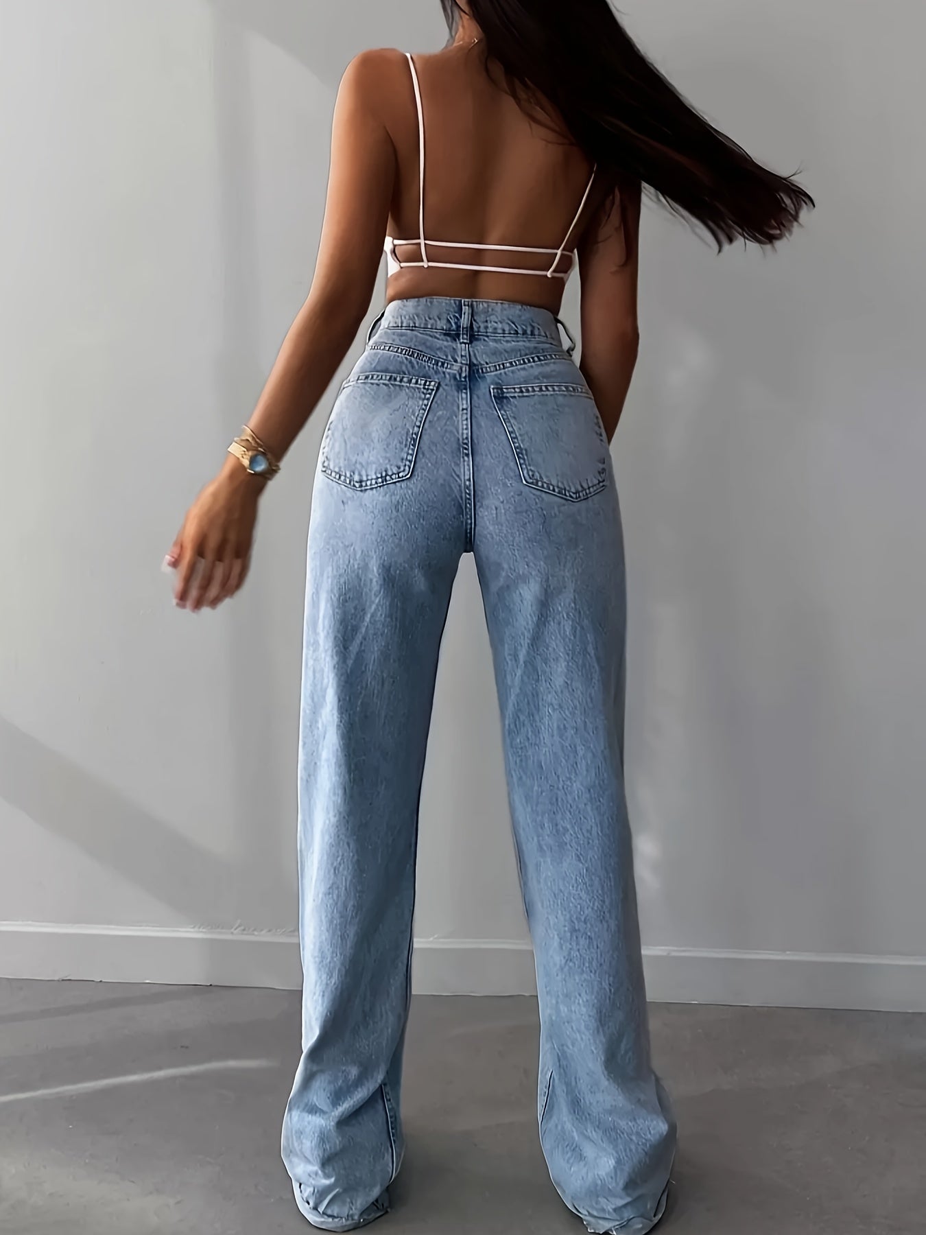WL Atelier | High-Waisted Skinny Stretch Jeans
