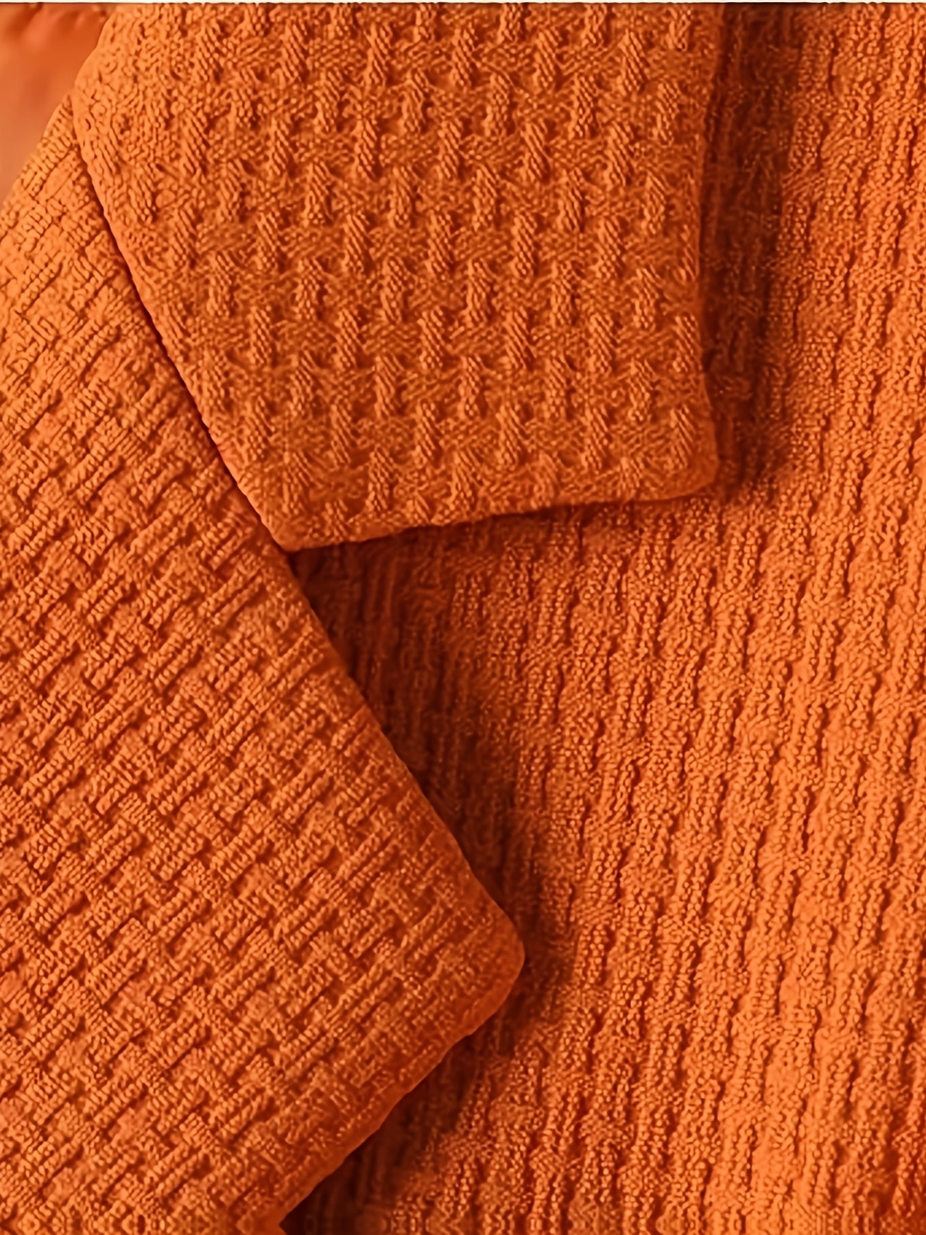 WL Atelier | Vibrant Orange Double-Breasted Blazer