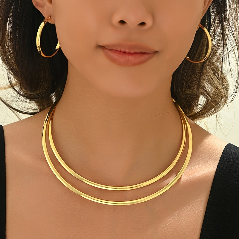 WL Atelier | 3-Piece Geometric Hoop Earring Set