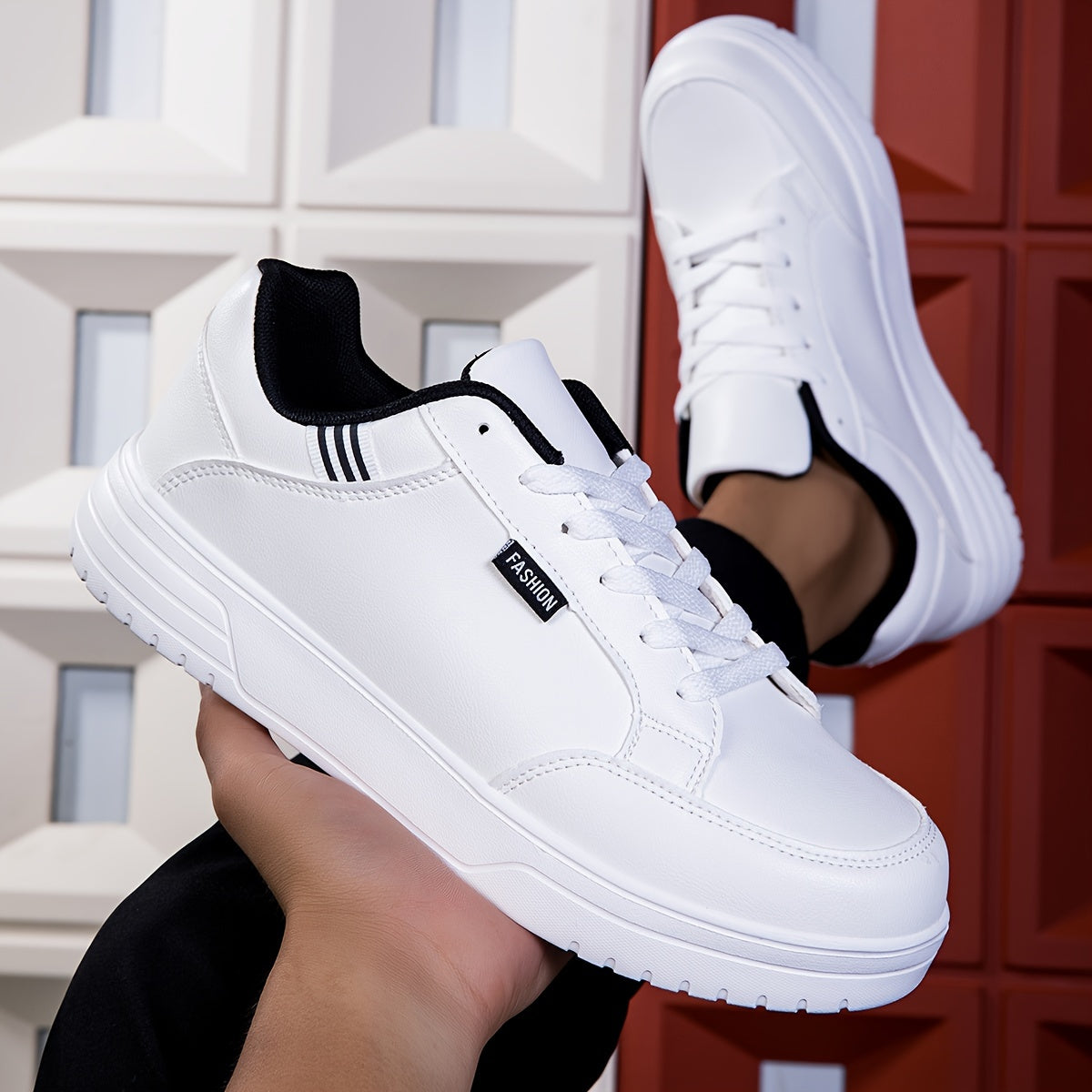 WL Atelier Men | Low-Top Soft Sole Skate Sneakers