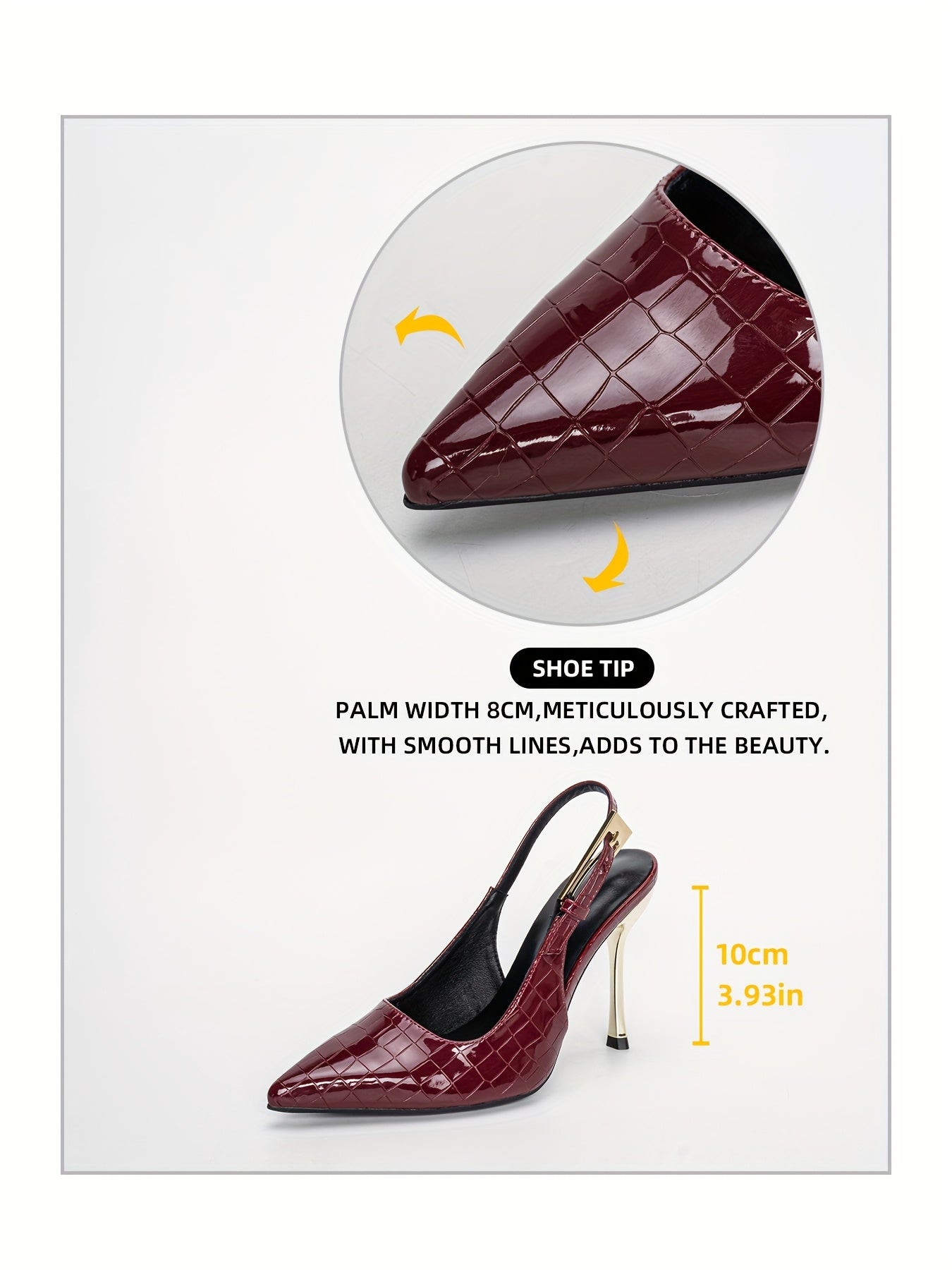 WL Atelier | Elegant 10cm Stiletto Heels with Buckle Strap
