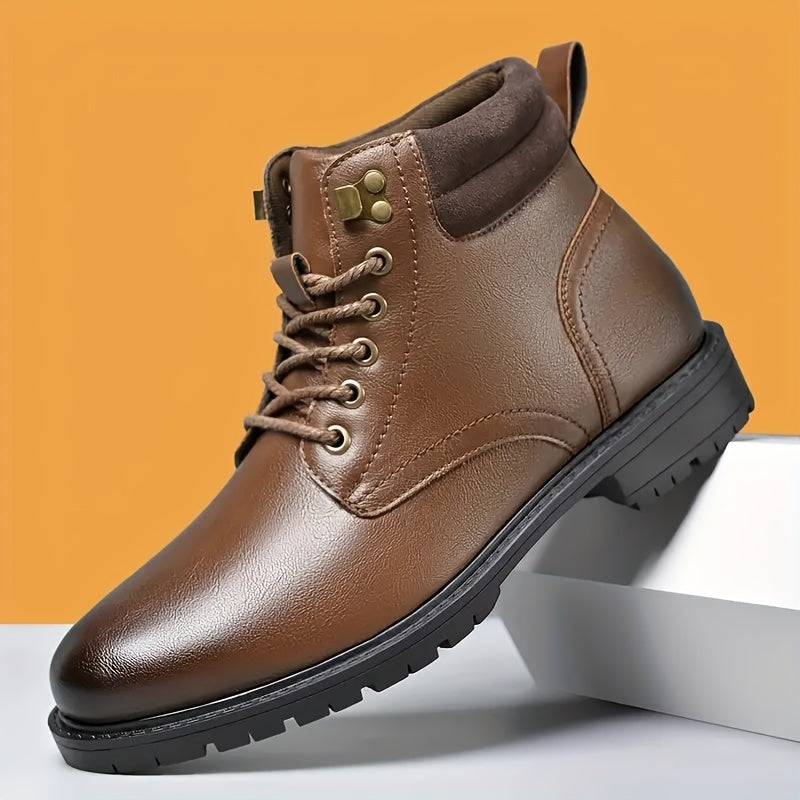 WL Atelier Men | Winter Lace-Up Ankle Boots
