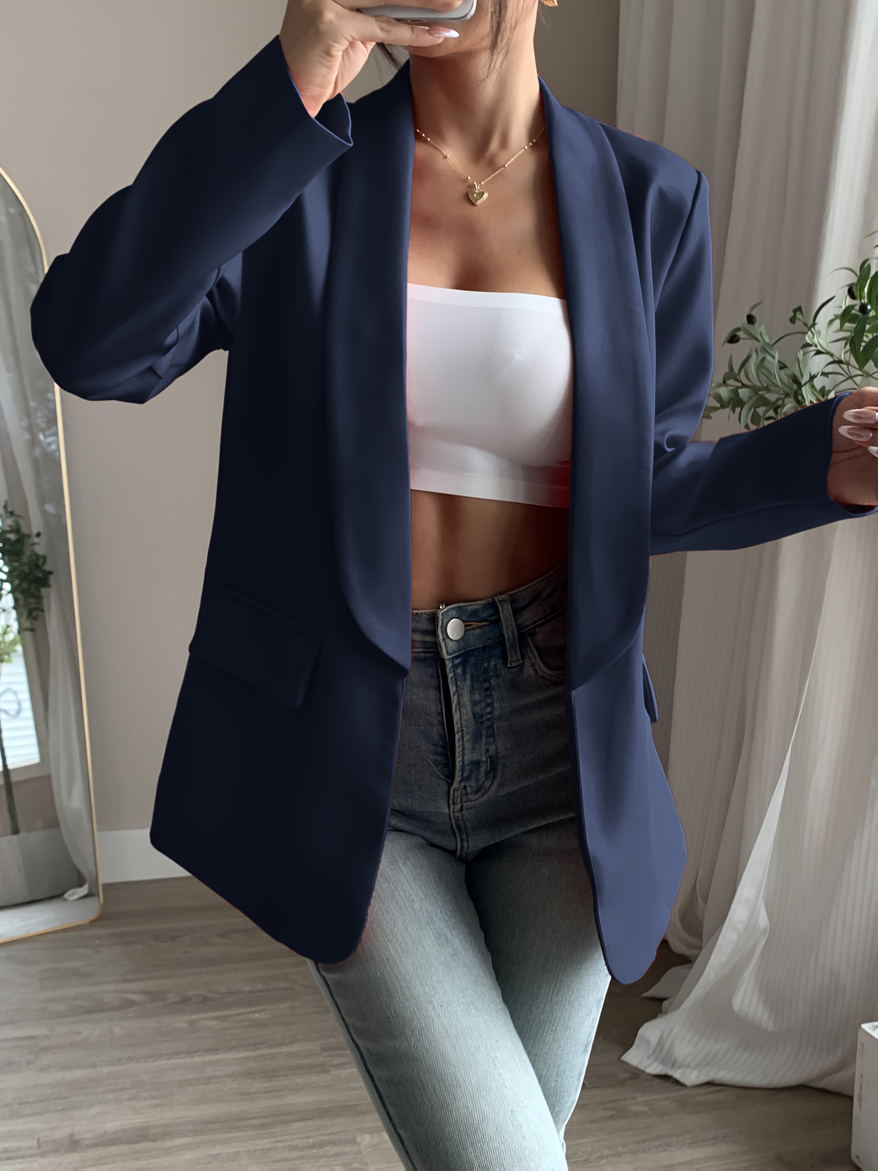WL Atelier | Lightweight Open-Front Cardigan Jacket