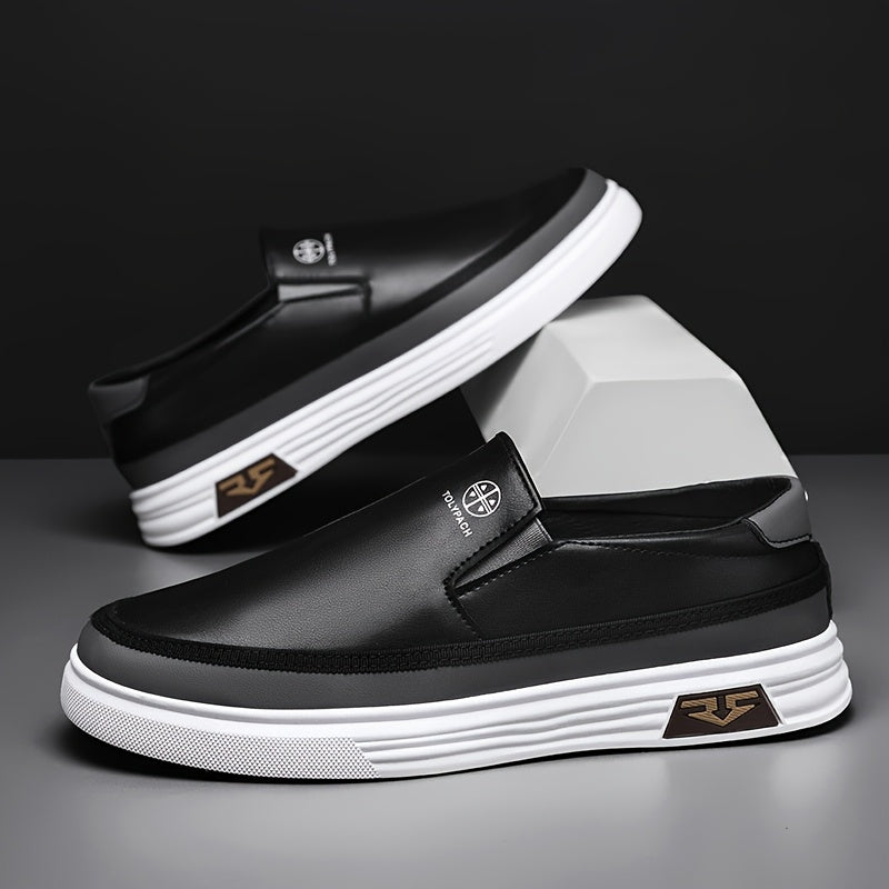 WL Atelier Men | Classic Black Slip-On Loafers