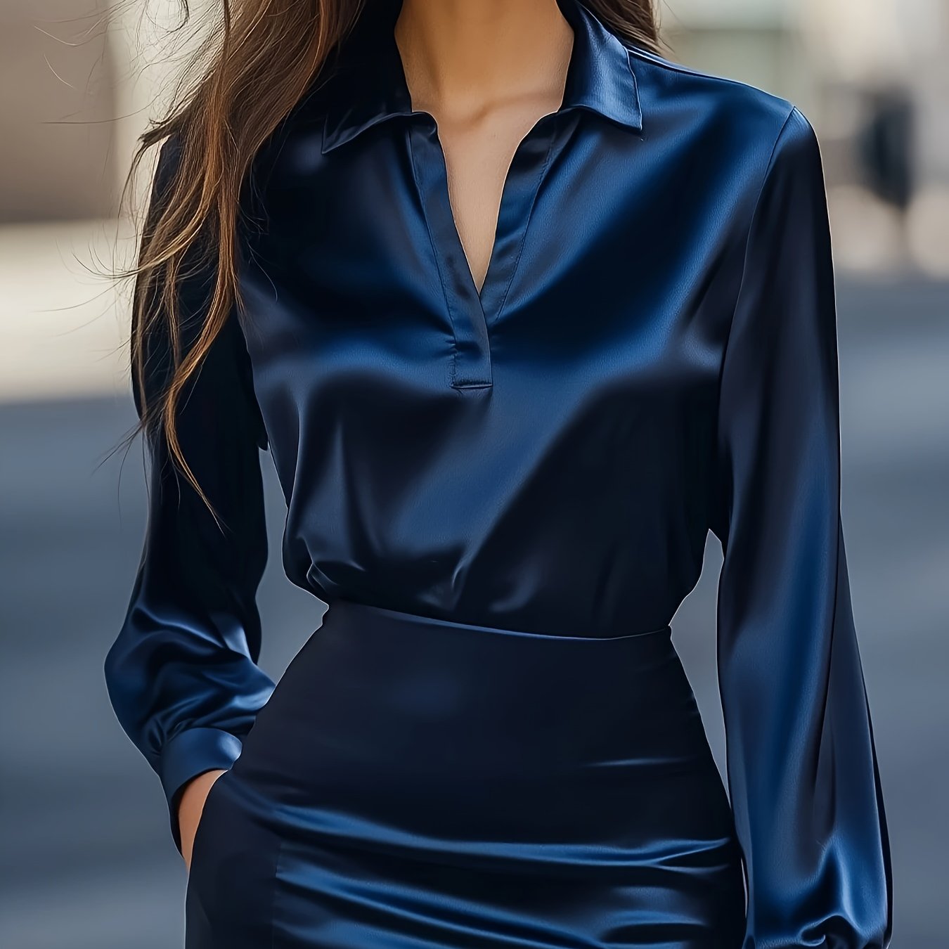 WL Atelier | Elegant Long-Sleeve Business Shirt