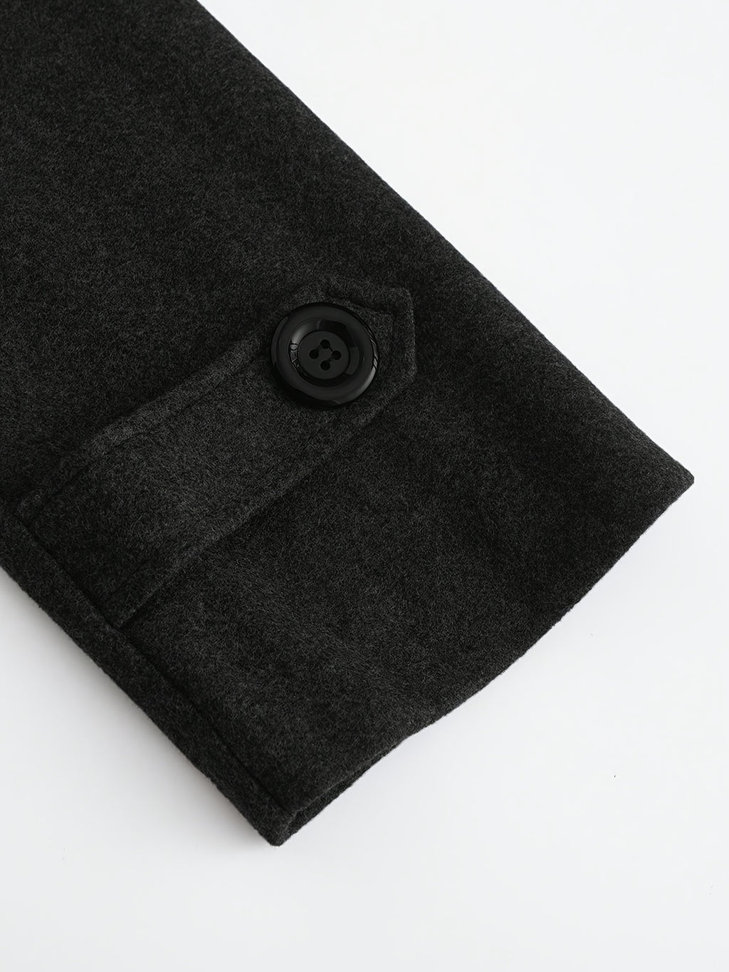 WL Atelier Men | Elegant Black Double-Breasted Winter Coat