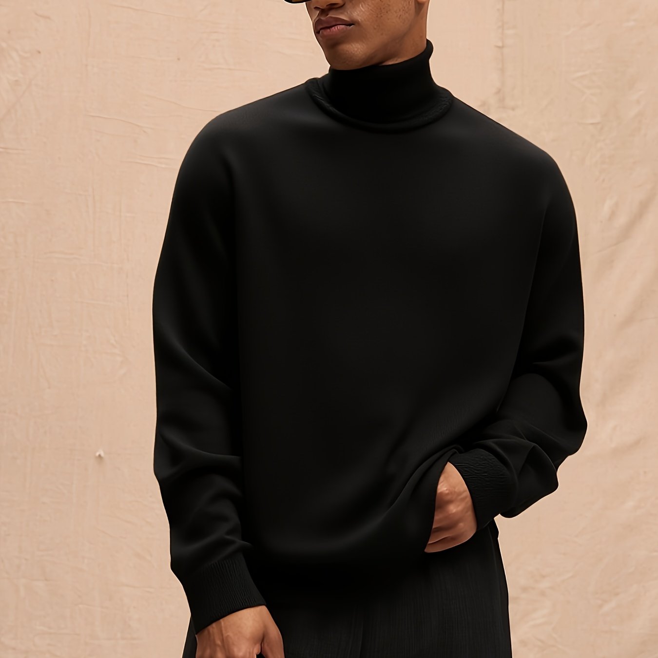 WL Atelier Men | Elegant High-Neck Turtleneck Sweater