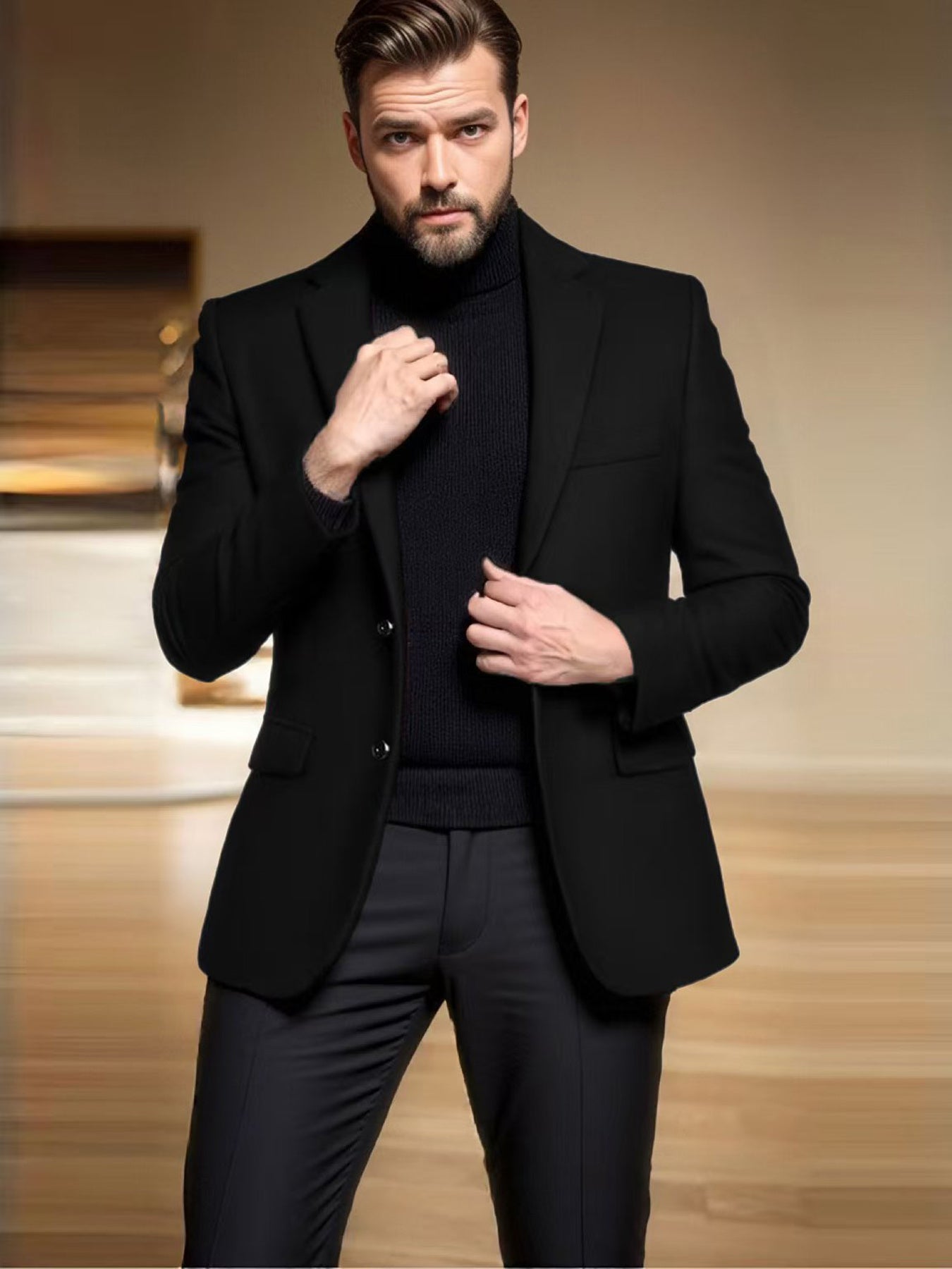 WL Atelier Men | Autumn/Winter Tweed Single-Breasted Blazer