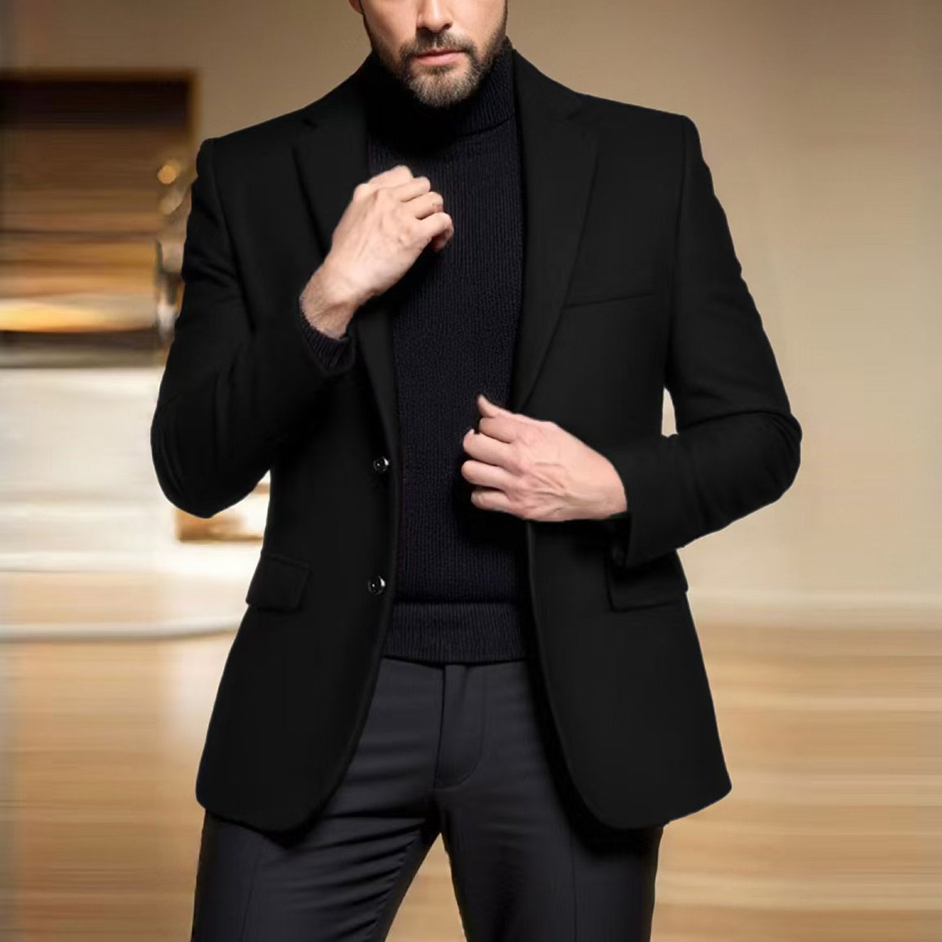 WL Atelier Men | Autumn/Winter Tweed Single-Breasted Blazer