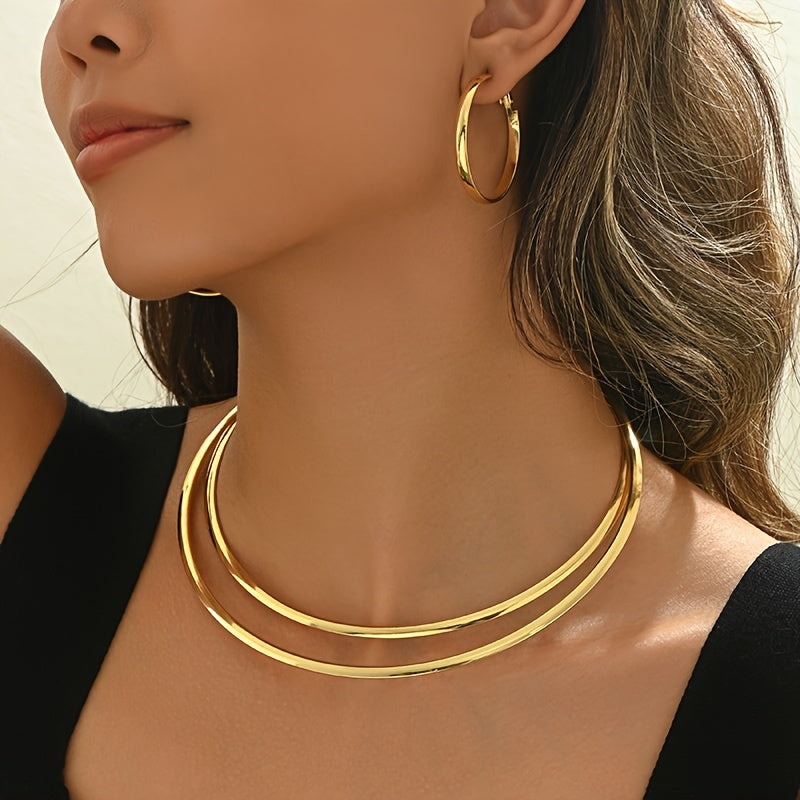 WL Atelier | 3-Piece Geometric Hoop Earring Set