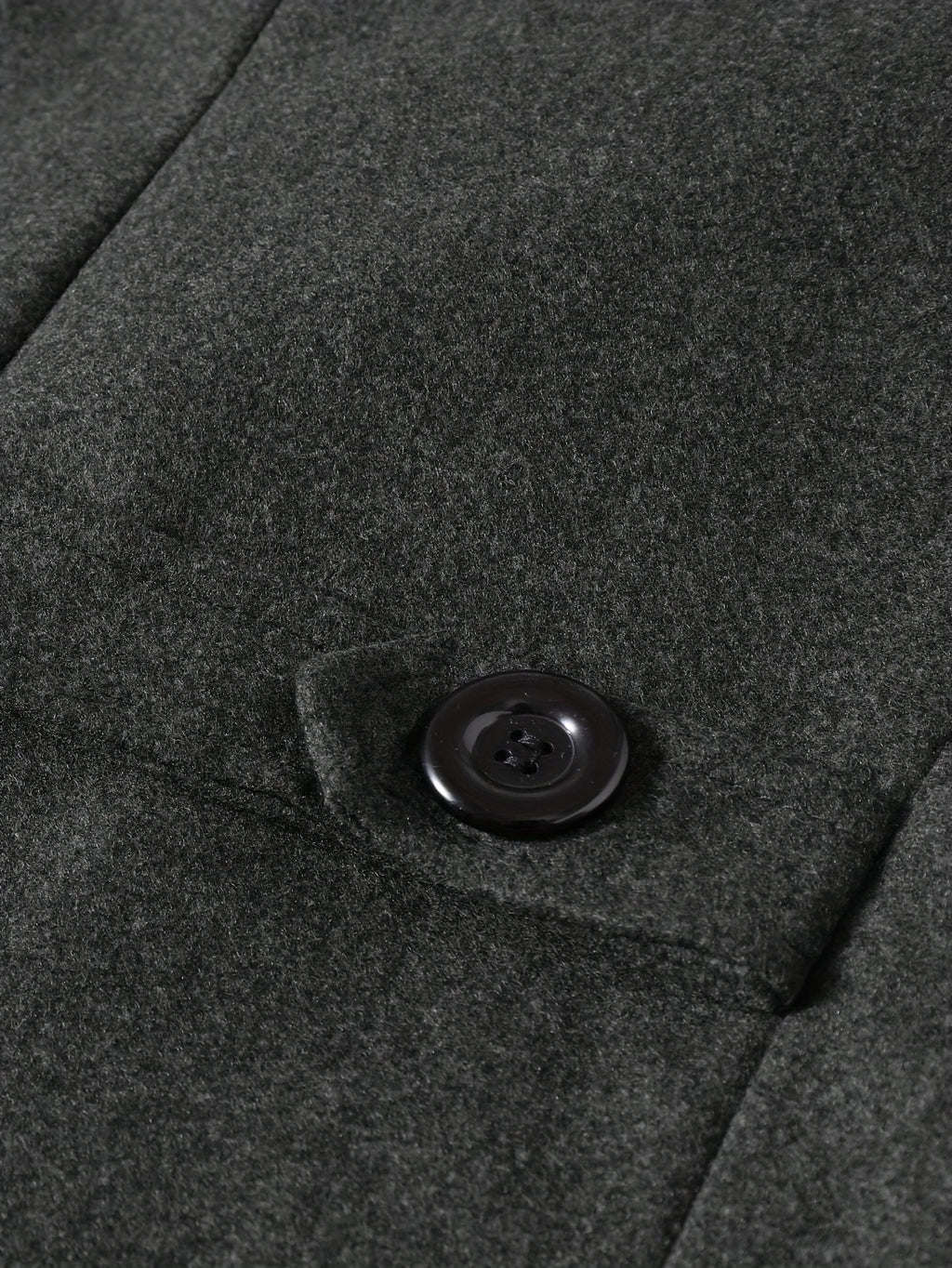 WL Atelier Men | Elegant Black Double-Breasted Winter Coat