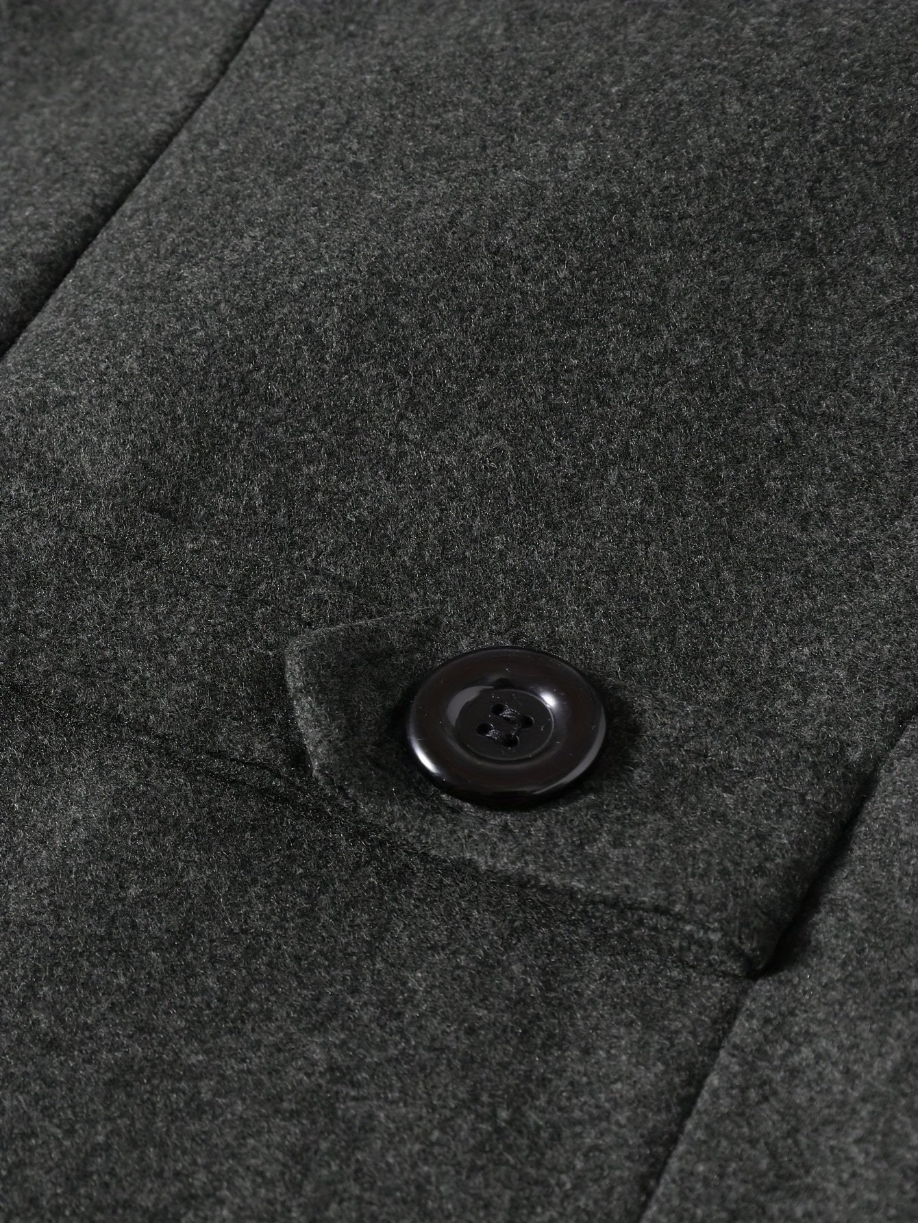 WL Atelier Men | Elegant Black Double-Breasted Winter Coat