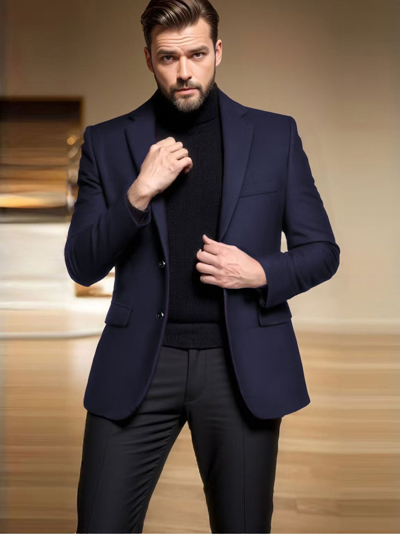 WL Atelier Men | Autumn/Winter Tweed Single-Breasted Blazer