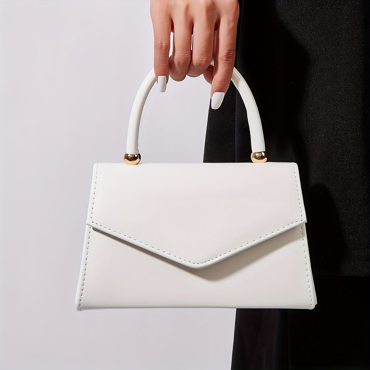 WL Atelier | Elegant Glossy Patent Dinner Bag