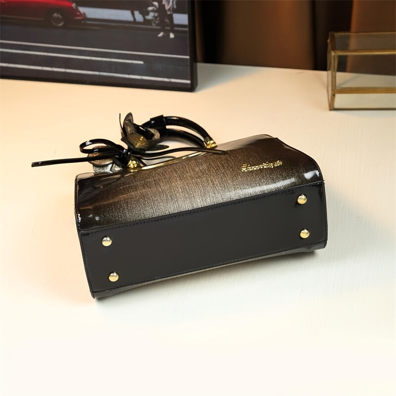 WL Atelier | Vintage Convertible Crossbody Handbag with Floral Detail
