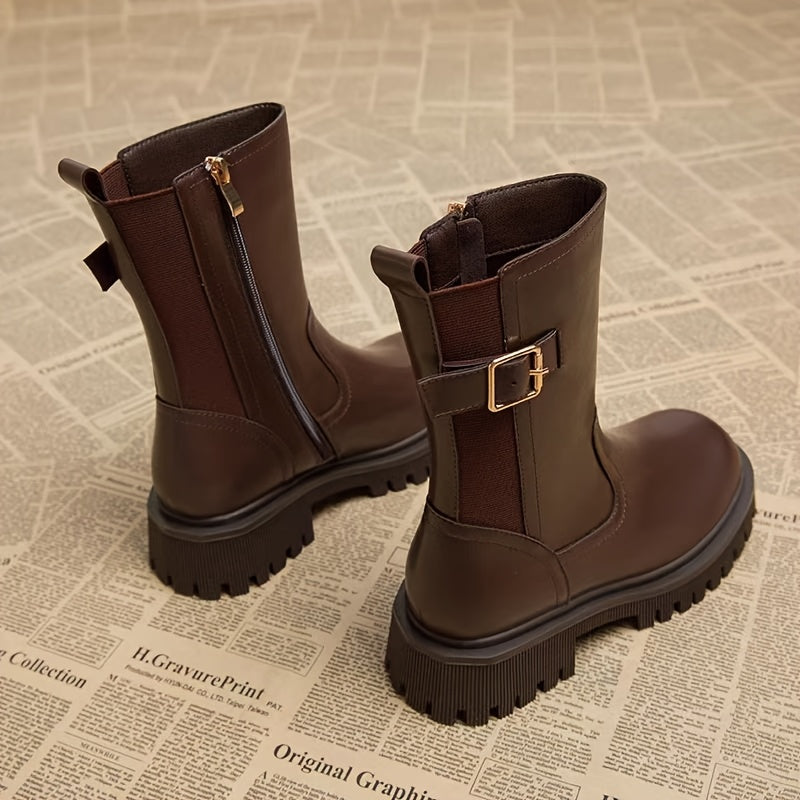 WL Atelier | Vintage Brown Chelsea Ankle Boots