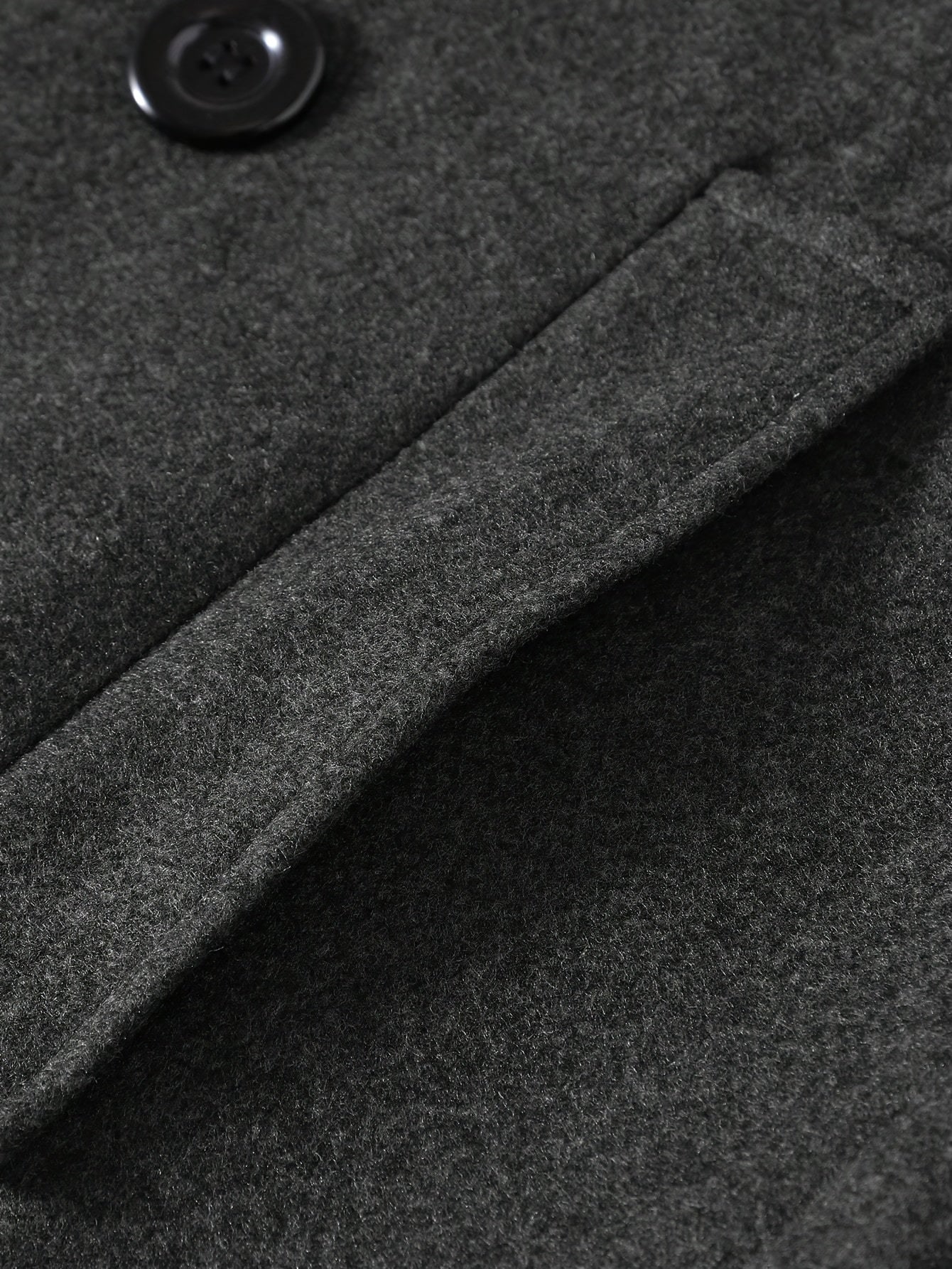 WL Atelier Men | Elegant Black Double-Breasted Winter Coat