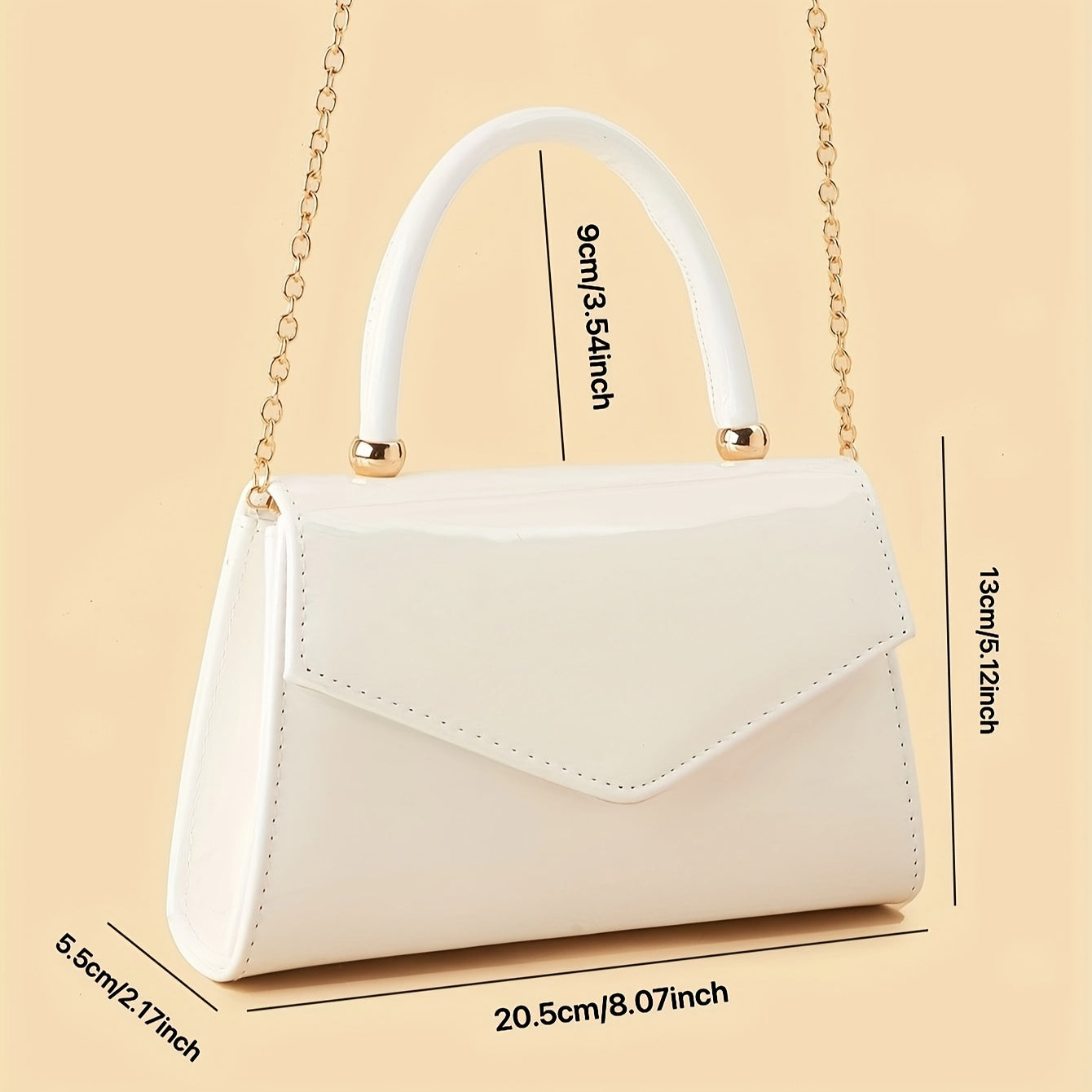 WL Atelier | Elegant Glossy Patent Dinner Bag