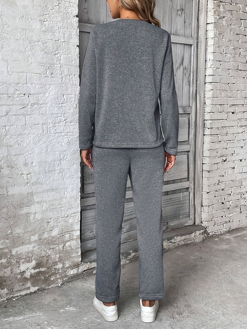 WL Atelier | Olive Green Solid Color Drawstring Pantsuit