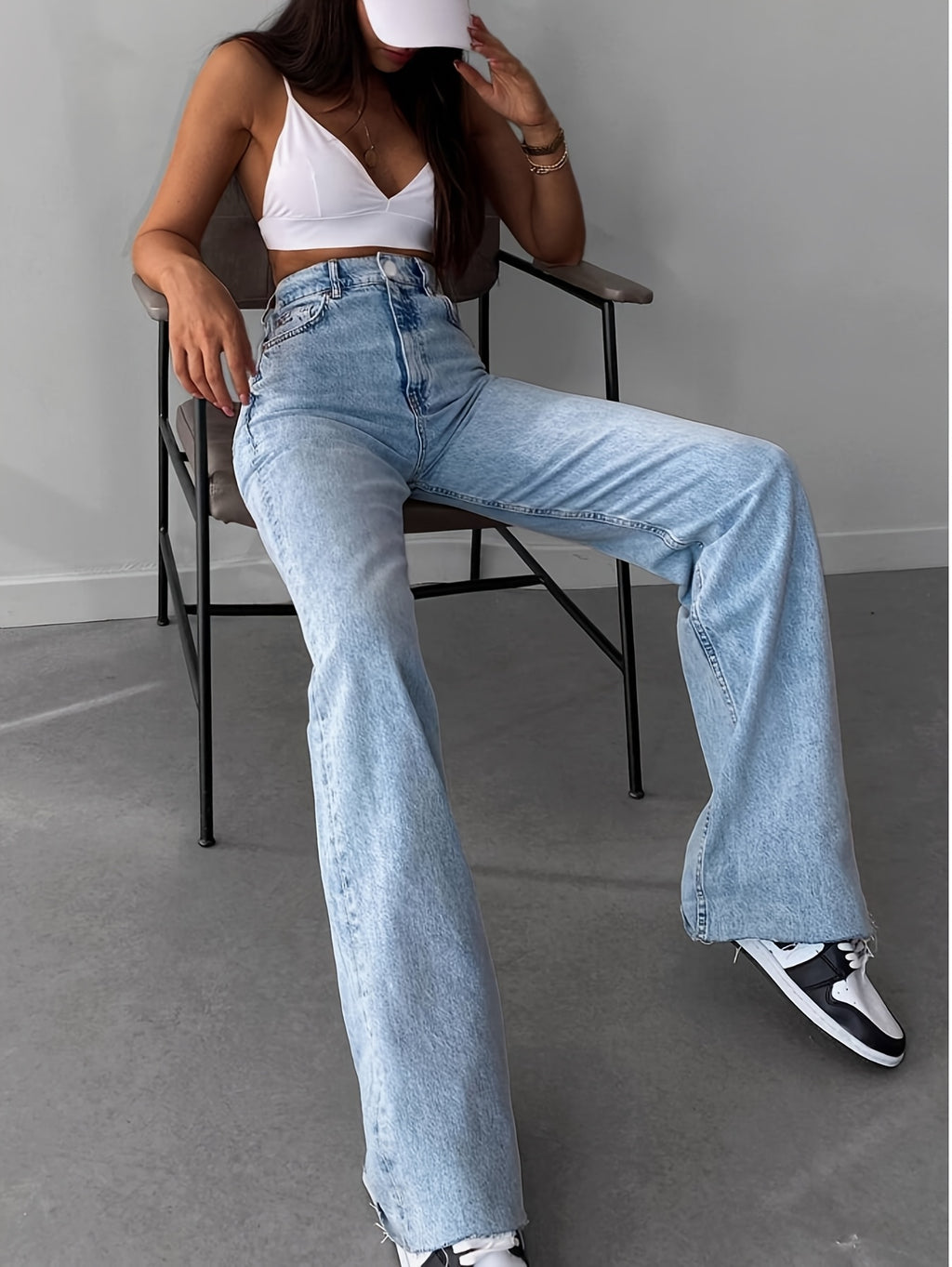 WL Atelier | High-Waisted Skinny Stretch Jeans