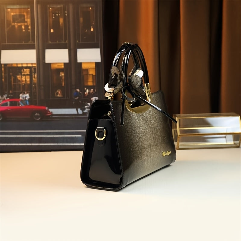 WL Atelier | Vintage Convertible Crossbody Handbag with Floral Detail