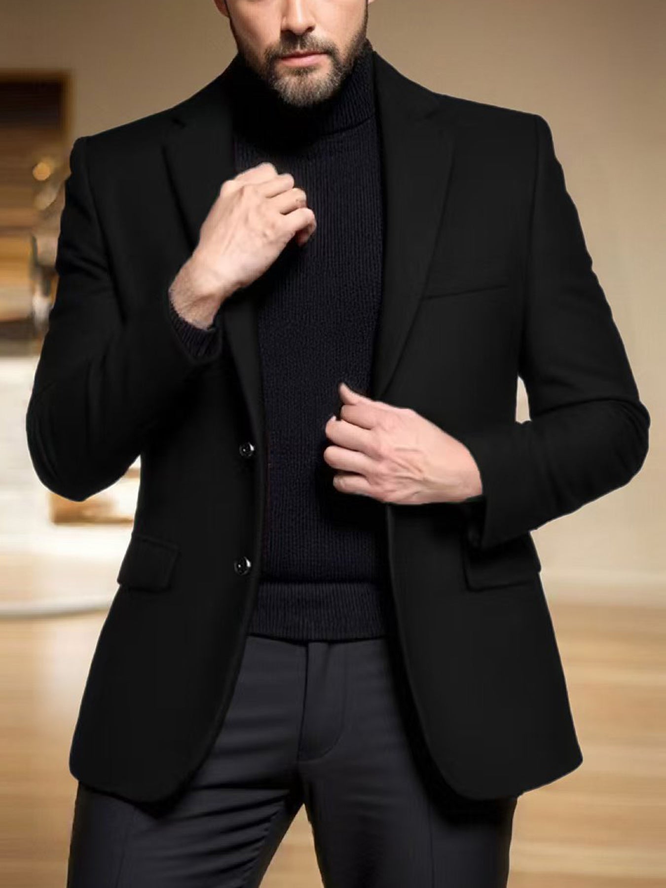 WL Atelier Men | Autumn/Winter Tweed Single-Breasted Blazer