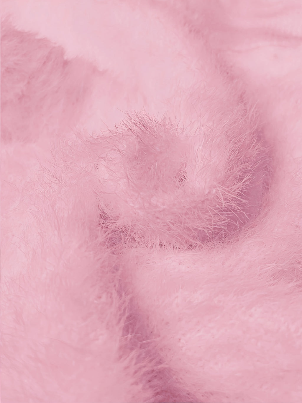 WL Atelier | Cozy Pink High-Neck Fleece-Lined Sweater