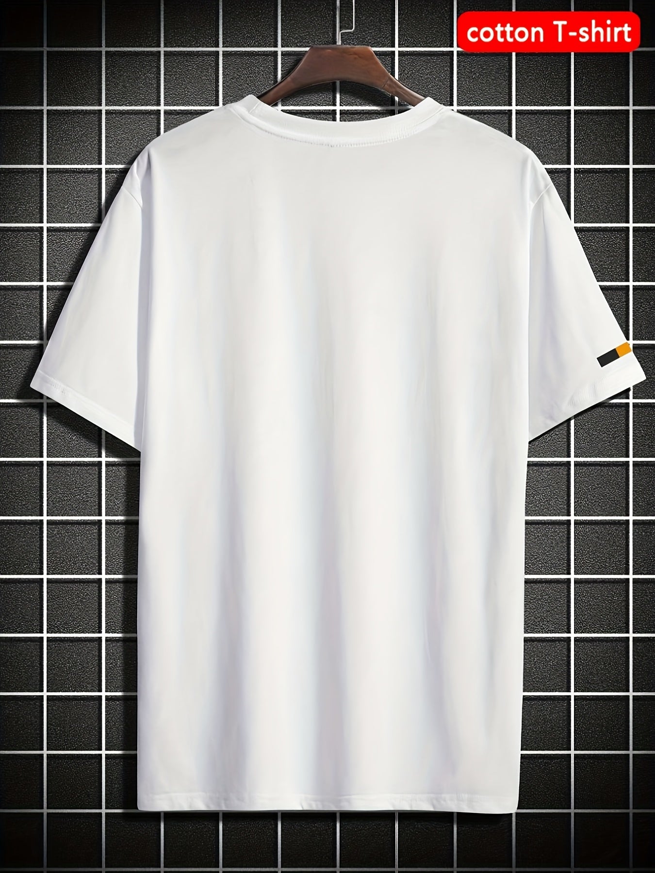 WL Atelier Men | Elegant Geometric Cotton T-Shirt