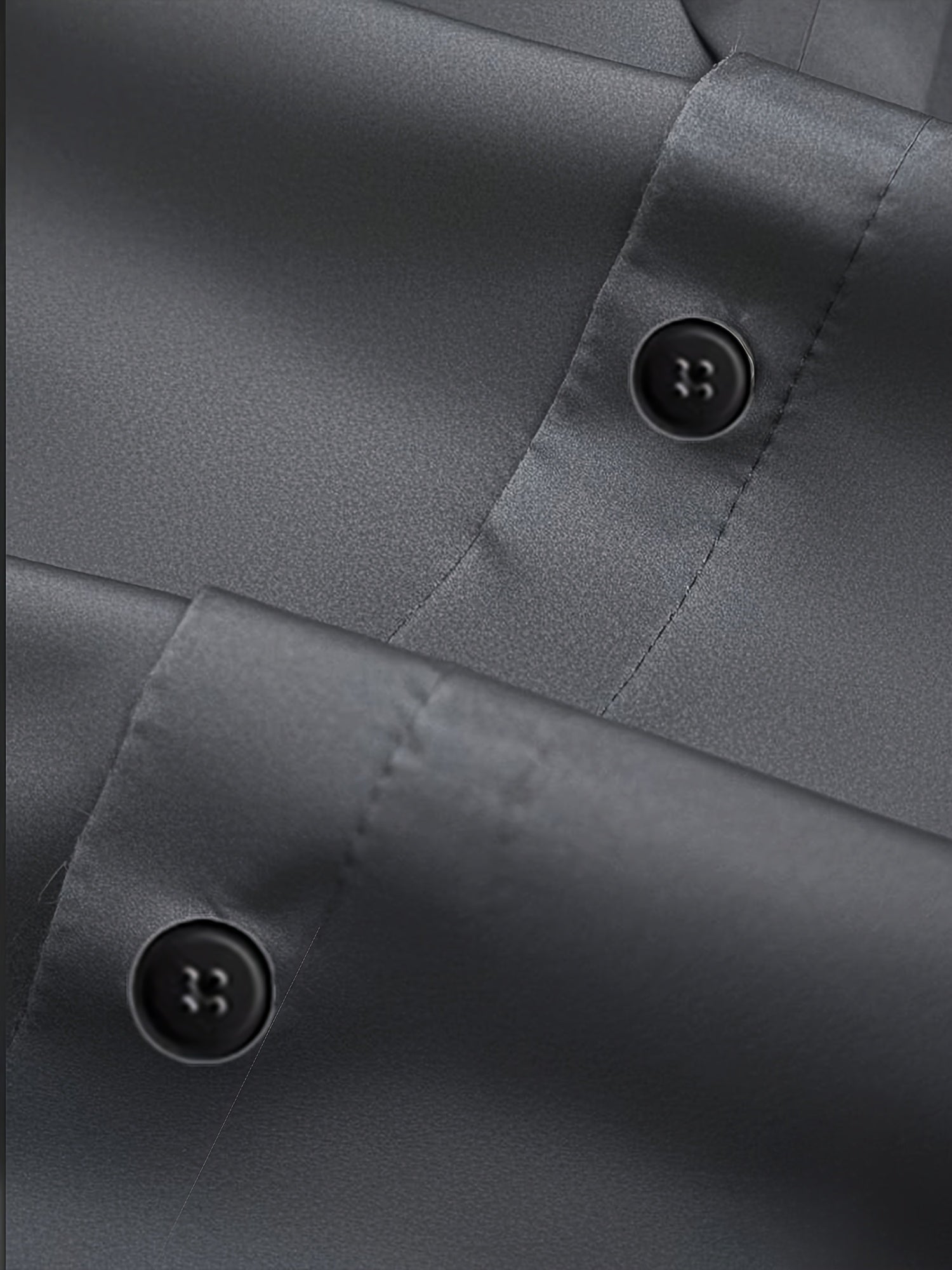 WL Atelier Men | Classic Solid Color Long-Sleeve Dress Shirt