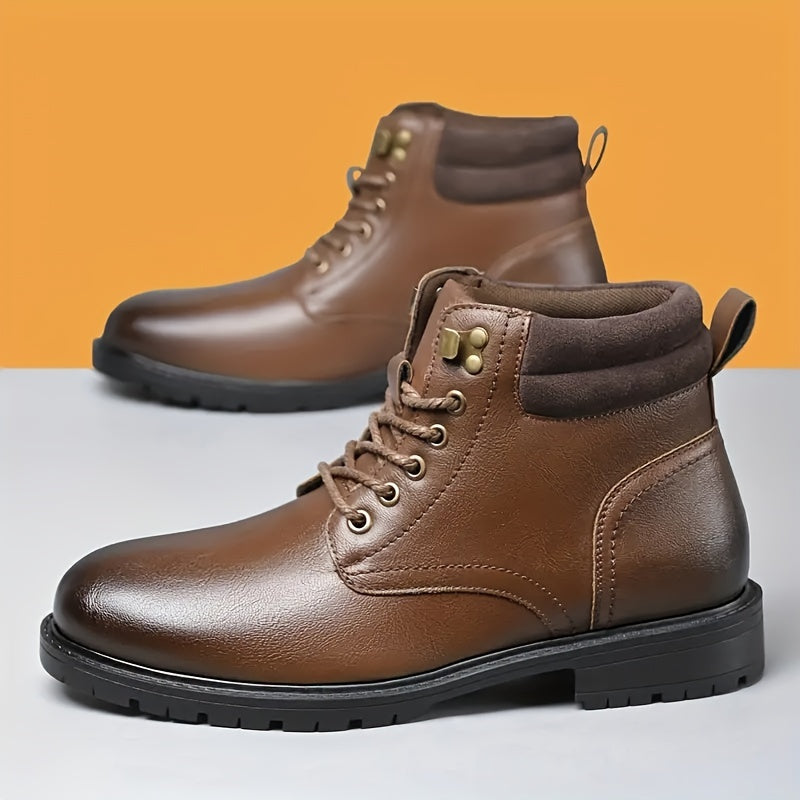 WL Atelier Men | Winter Lace-Up Ankle Boots