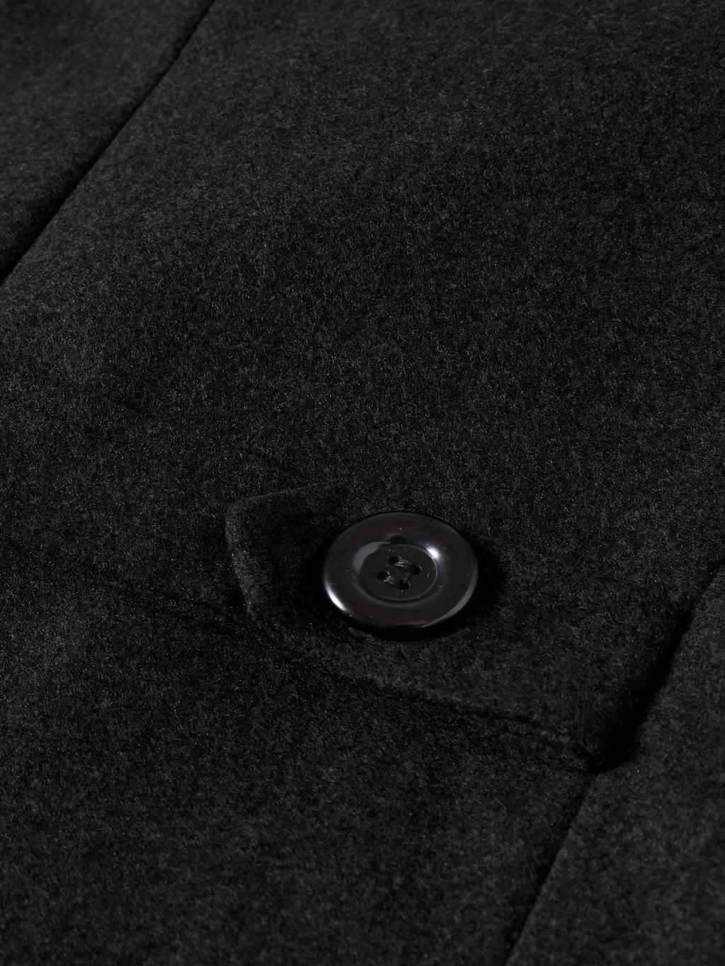 WL Atelier Men | Elegant Black Double-Breasted Winter Coat
