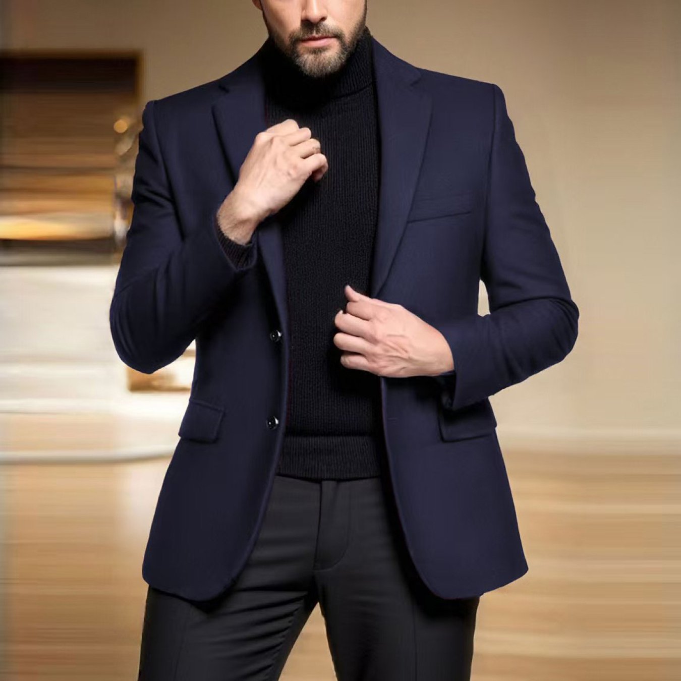 WL Atelier Men | Autumn/Winter Tweed Single-Breasted Blazer