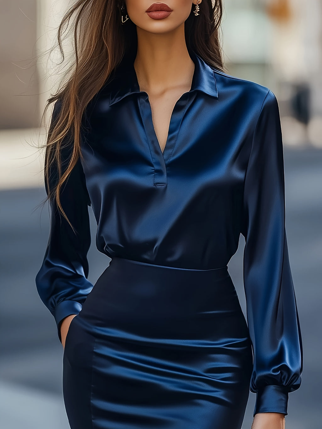 WL Atelier | Elegant Long-Sleeve Business Shirt