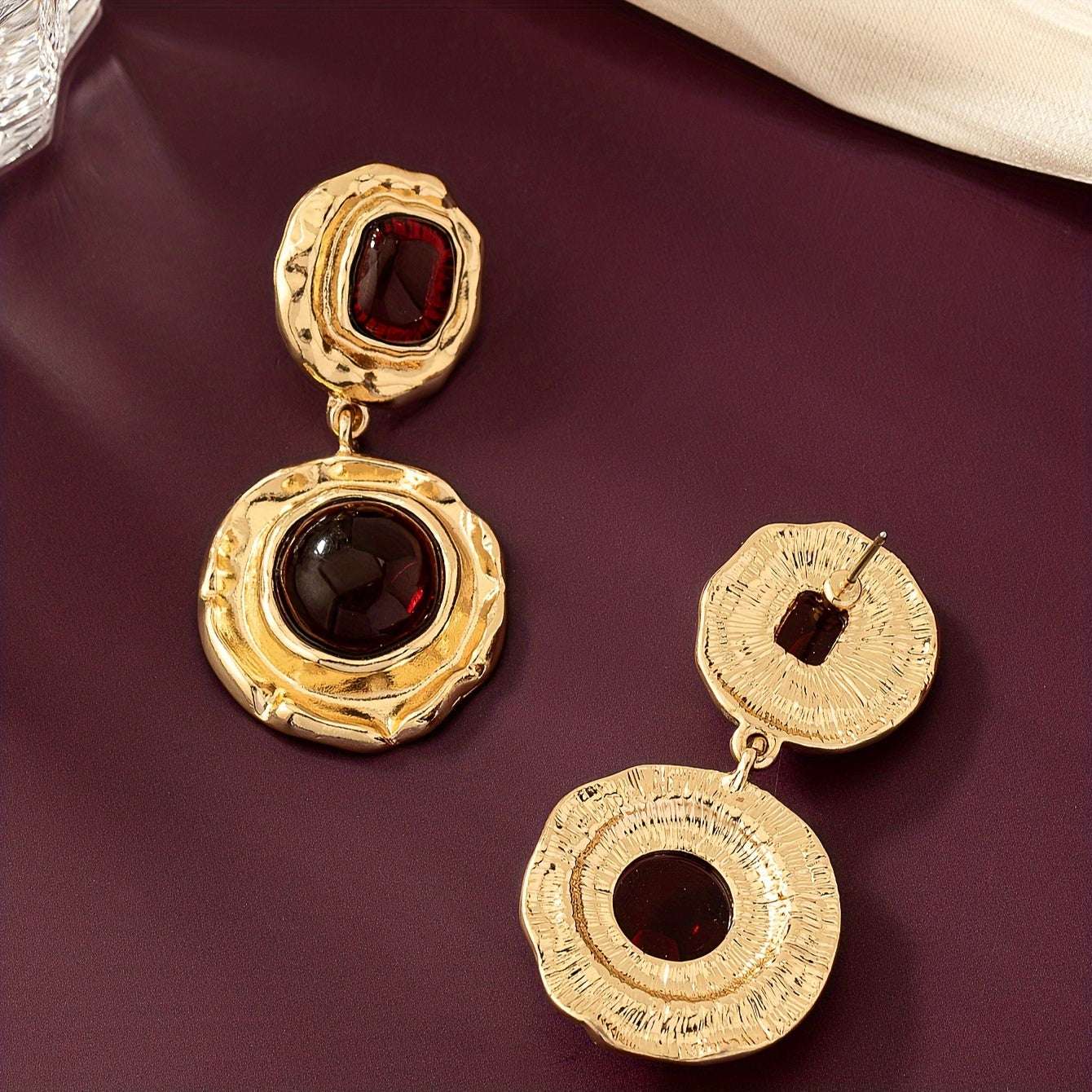 WL Atelier | Elegant Zinc Alloy Dangle Earrings