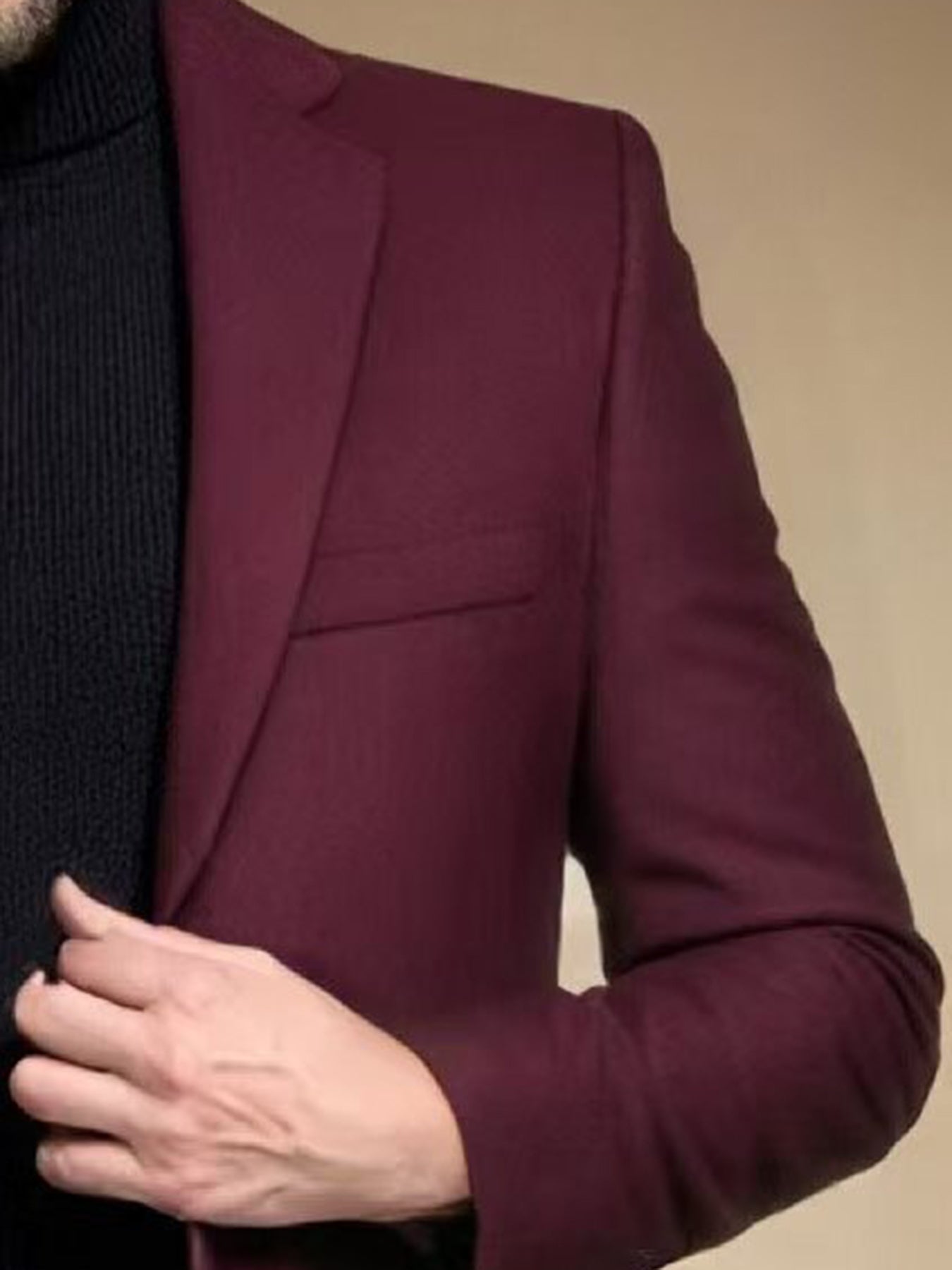 WL Atelier Men | Autumn/Winter Tweed Single-Breasted Blazer