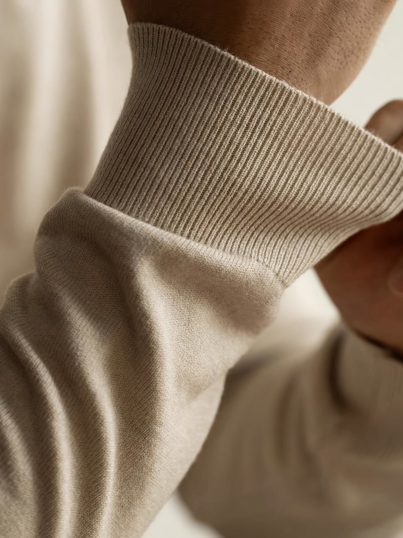 WL Atelier Men | Elegant High-Neck Turtleneck Sweater