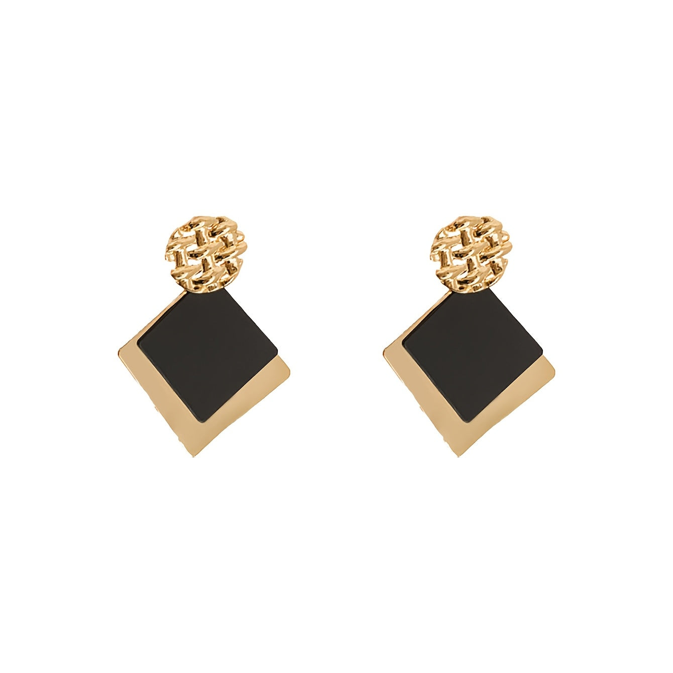 WL Atelier | Vintage-Inspired Geometric Drop Earrings