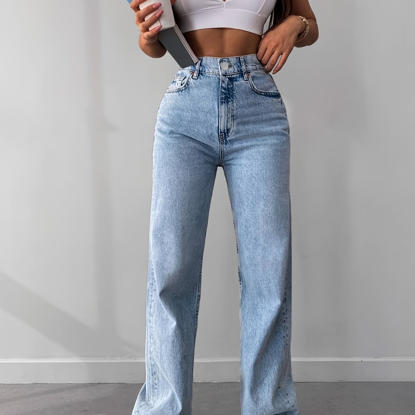 WL Atelier | High-Waisted Skinny Stretch Jeans