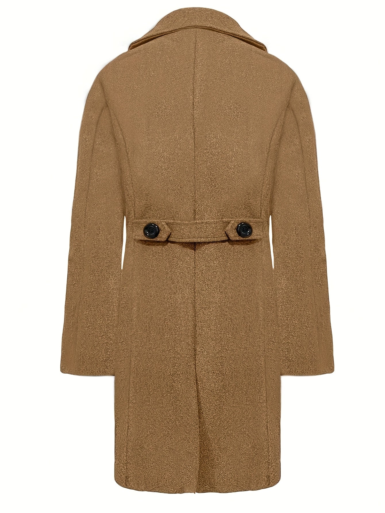 WL Atelier Men | Elegant Black Double-Breasted Winter Coat