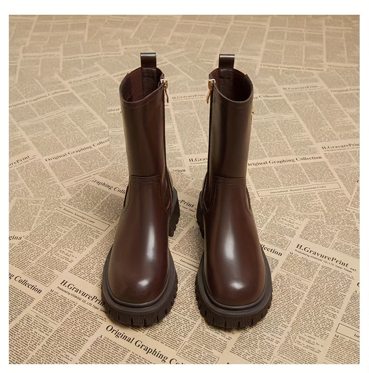 WL Atelier | Vintage Brown Chelsea Ankle Boots