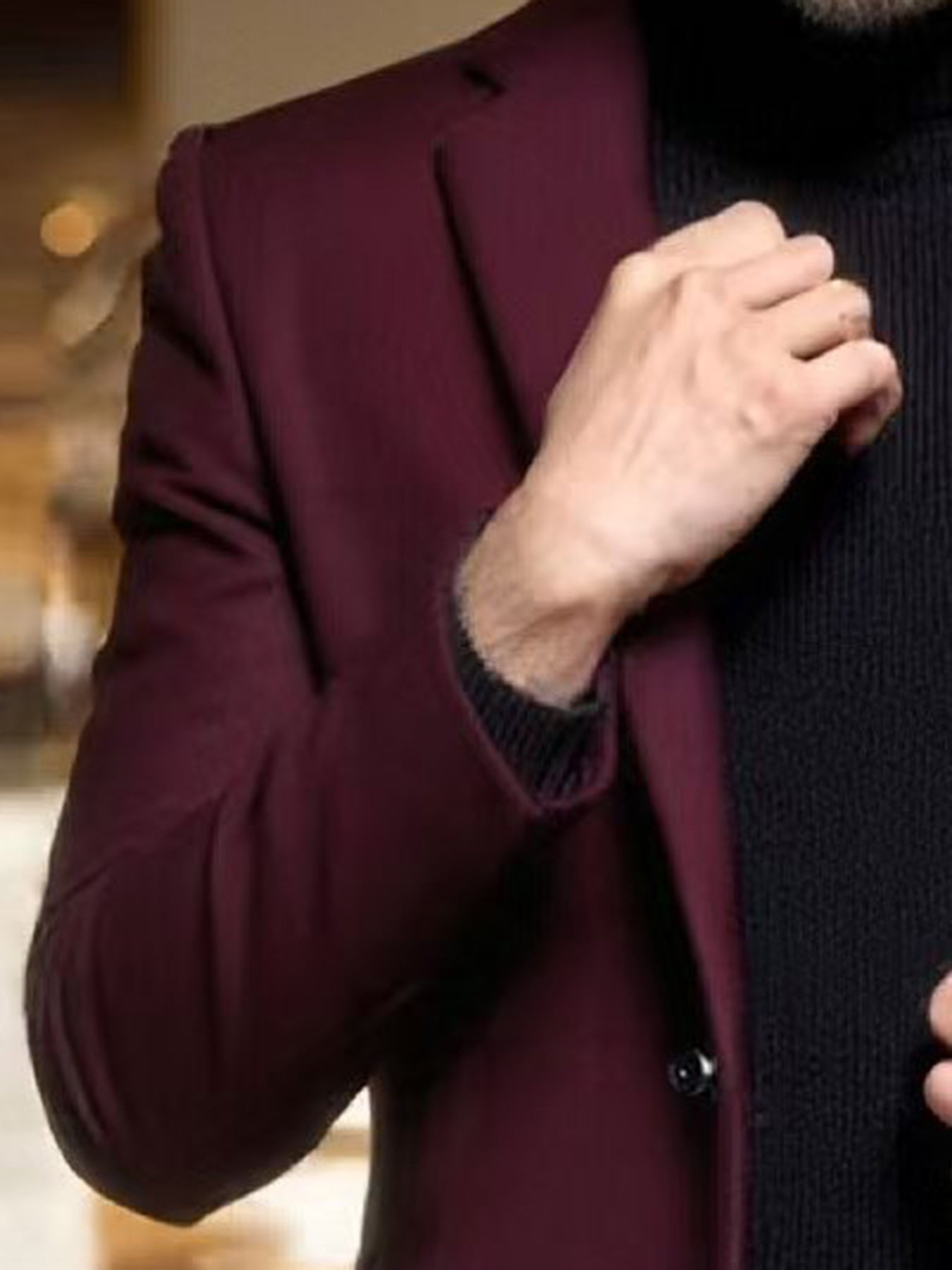 WL Atelier Men | Autumn/Winter Tweed Single-Breasted Blazer