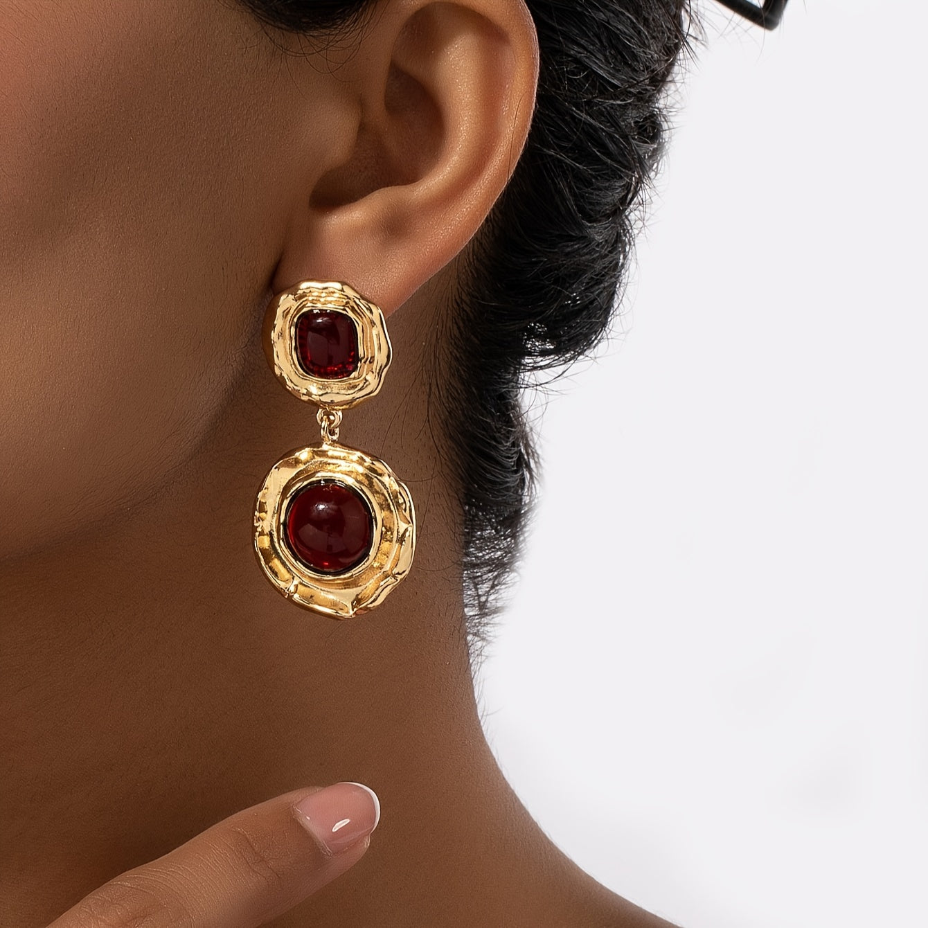 WL Atelier | Elegant Zinc Alloy Dangle Earrings