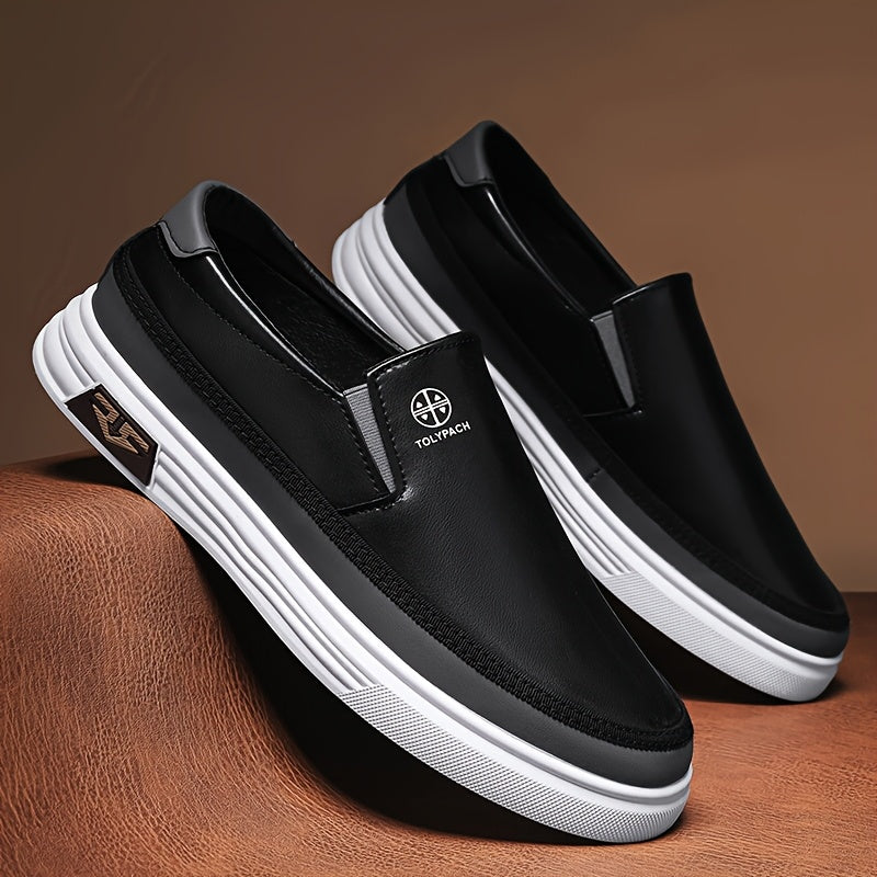 WL Atelier Men | Classic Black Slip-On Loafers