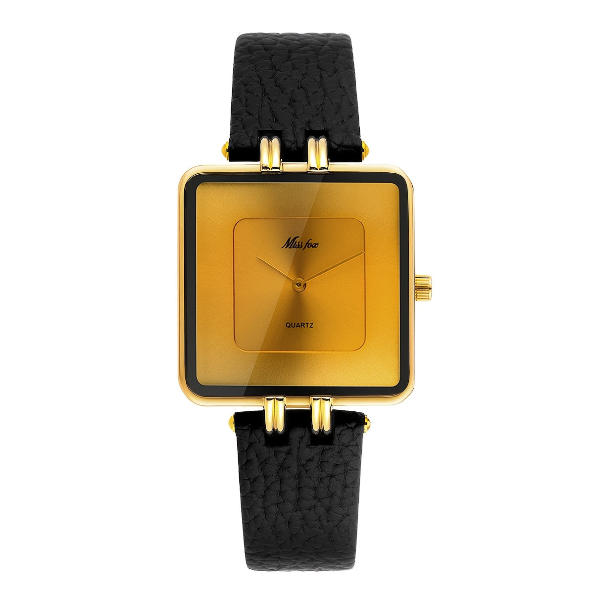 WL Atelier | Luxury Burgundy Square Quartz Watch