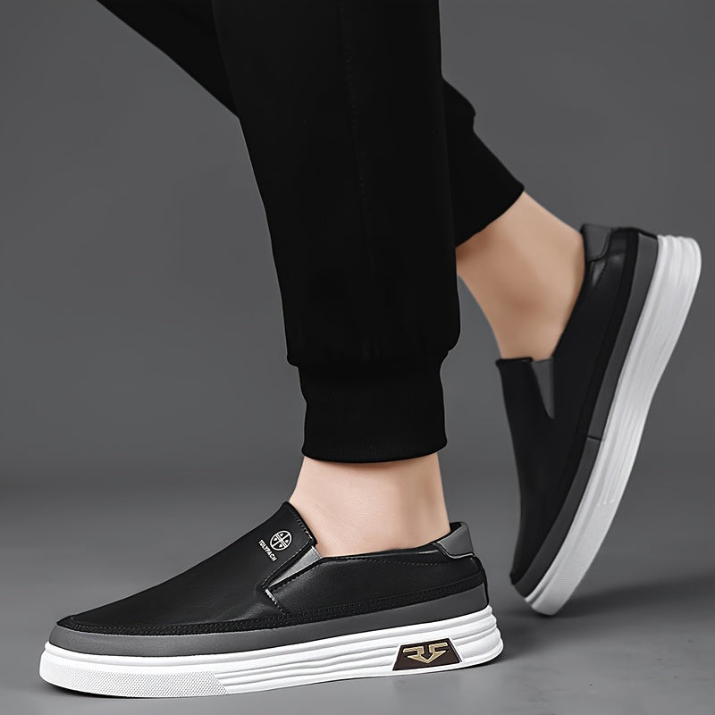WL Atelier Men | Classic Black Slip-On Loafers